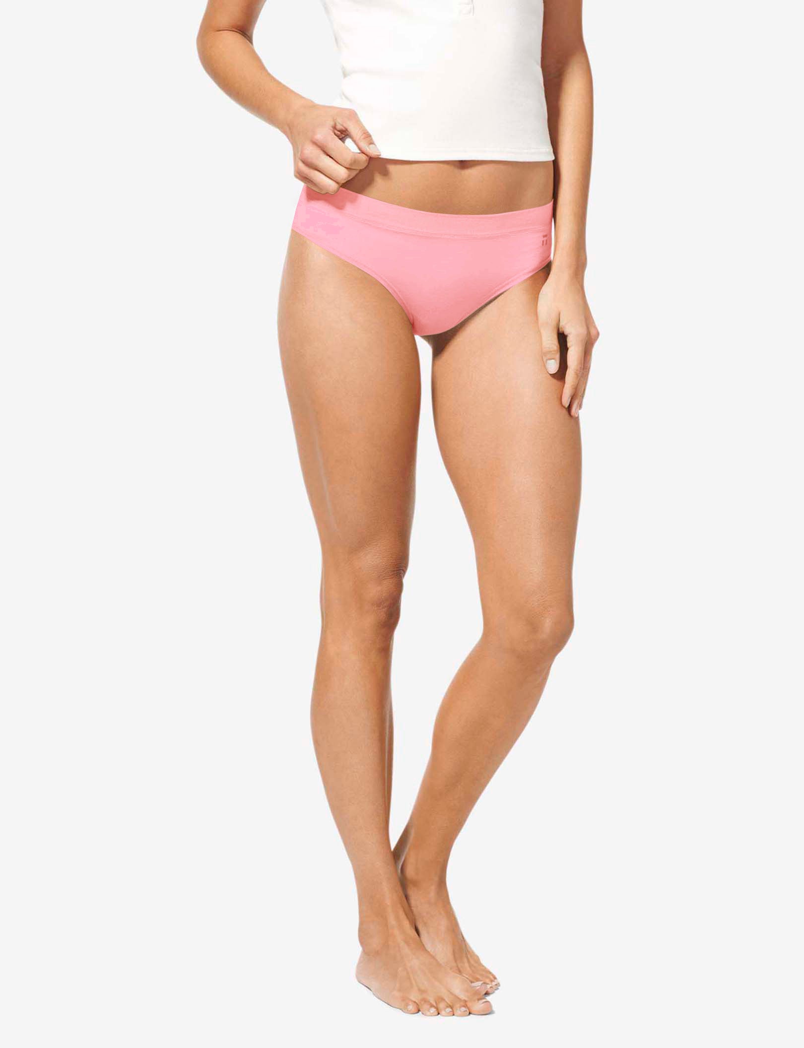Women's Second Skin Cheeky::Geranium Pink