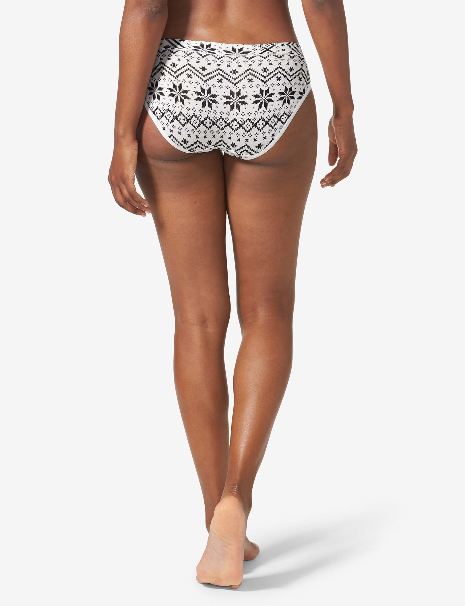 Women's Second Skin Brief::Coconut Milk Vintage Sweater