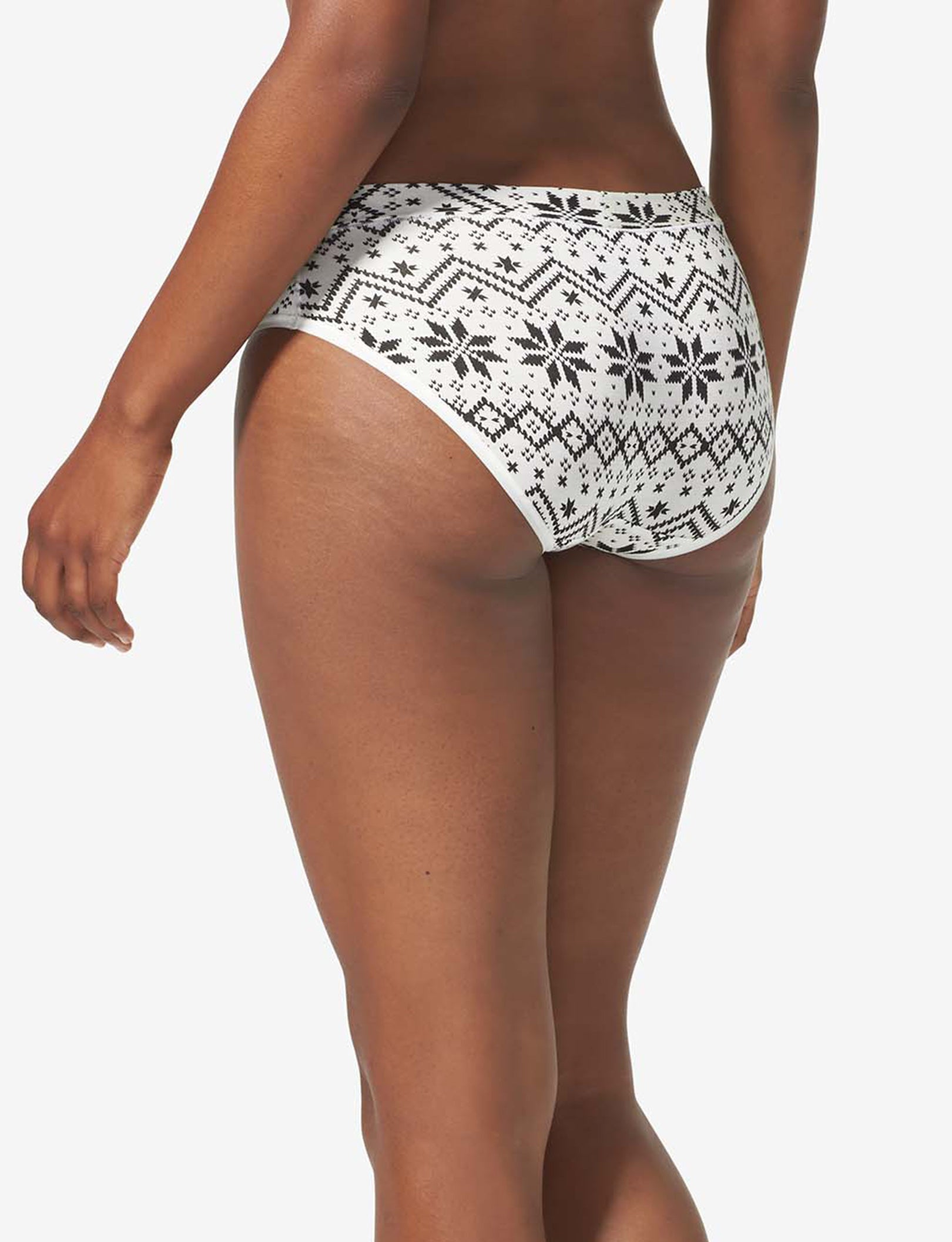 Women's Second Skin Brief::Coconut Milk Vintage Sweater