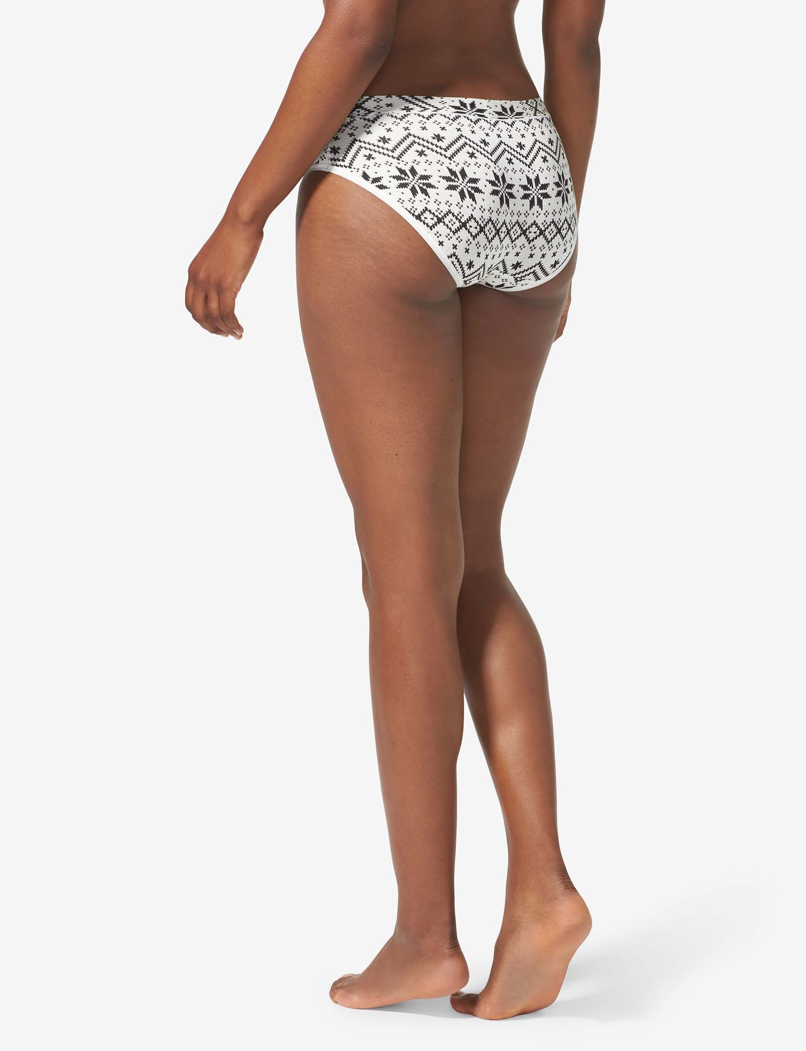 Women's Second Skin Brief::Coconut Milk Vintage Sweater