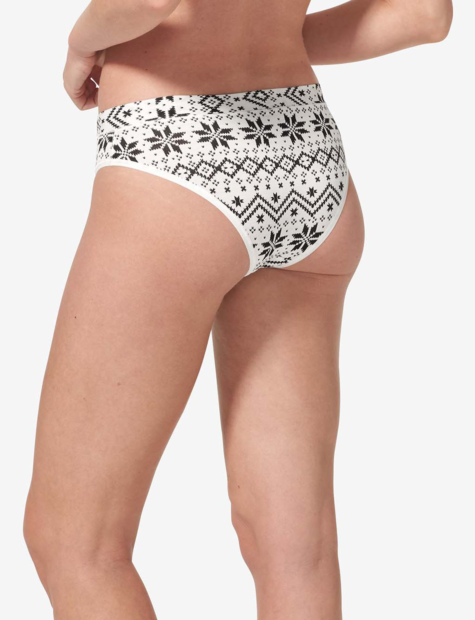 Women's Second Skin Cheeky::Coconut Milk Vintage Sweater