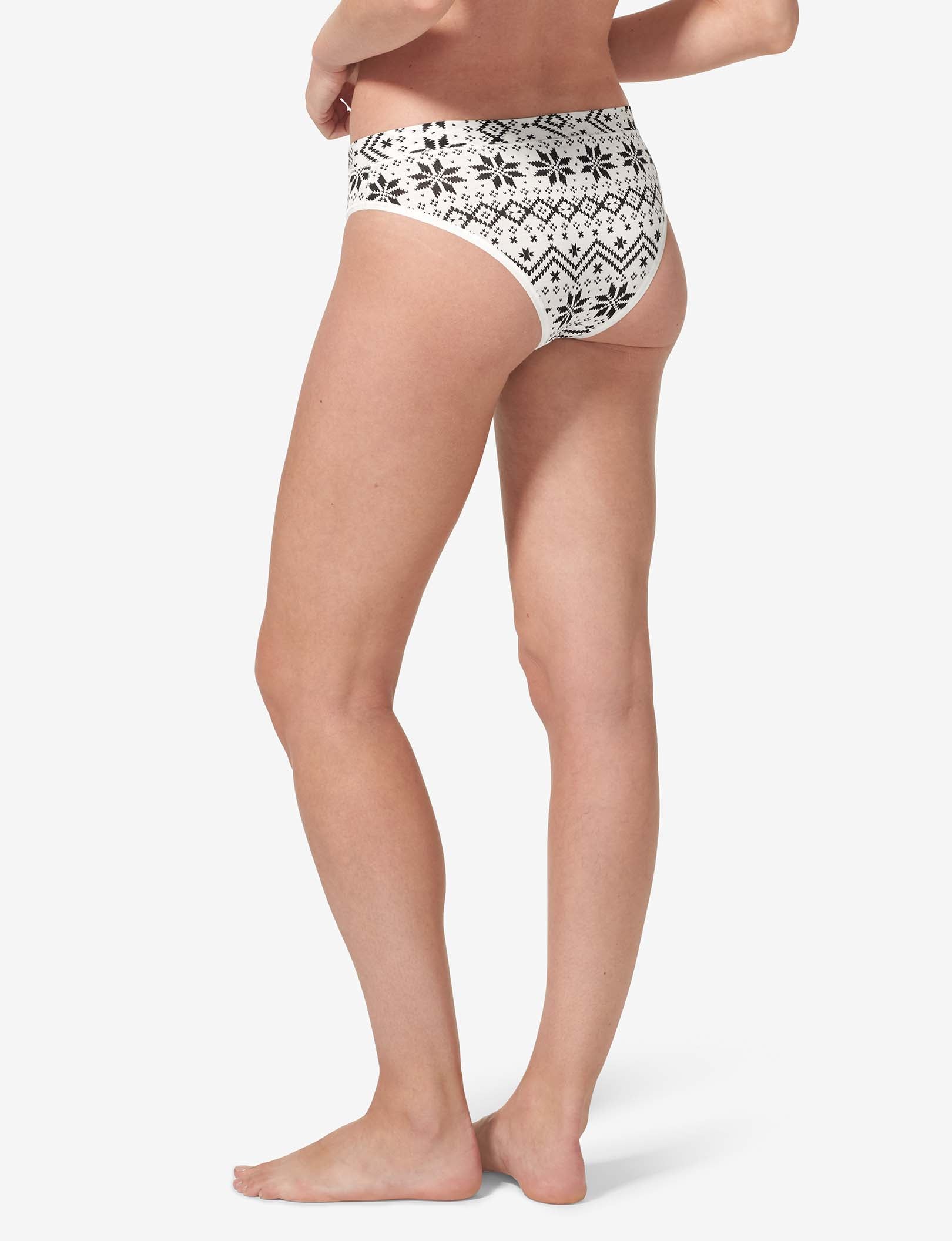 Women's Second Skin Cheeky::Coconut Milk Vintage Sweater