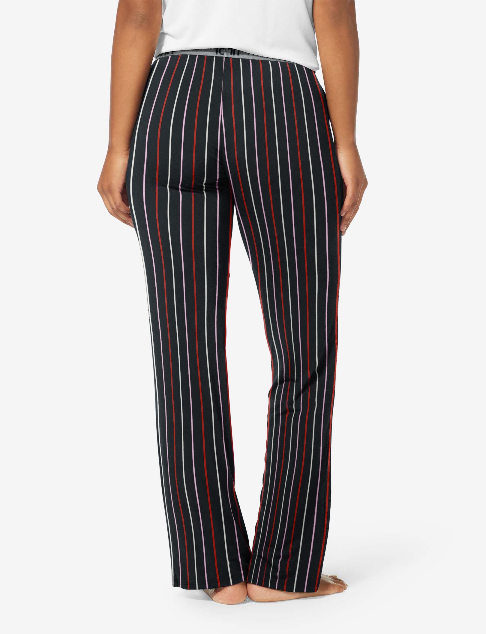 Women's Second Skin Sleep Pant::Phantom Straw Stripe