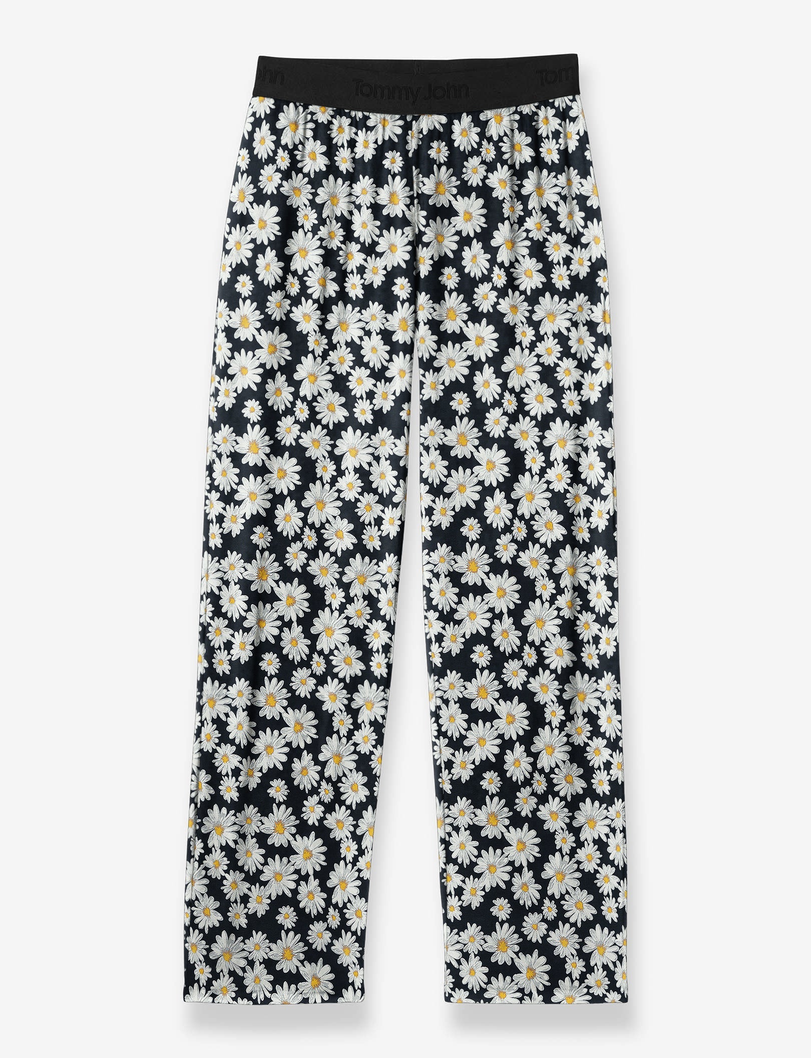 Women's Second Skin Pajama Pant::Black English Daisy