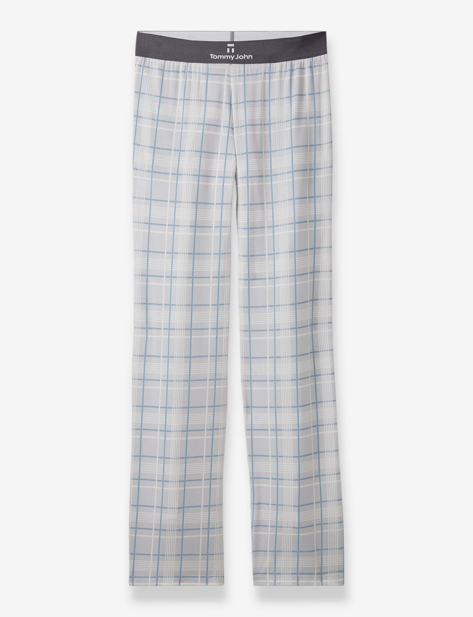 Women's Second Skin Sleep Pant::Icicle Plaid