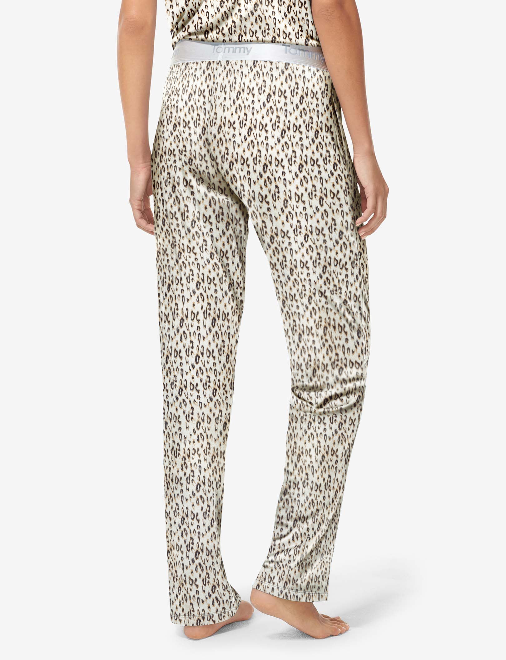 Women's Second Skin Sleep Pant::Natural Leopard