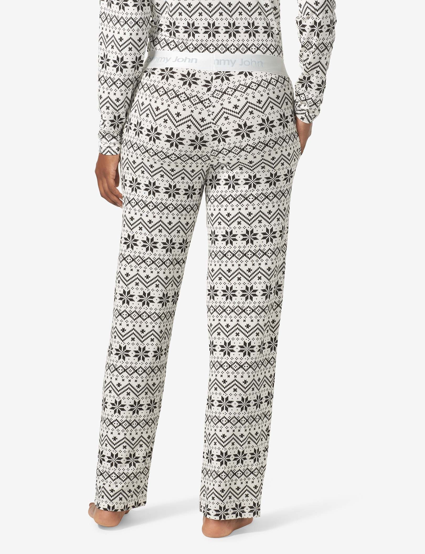 Women's Second Skin Sleep Pant::Coconut Milk Vintage Sweater