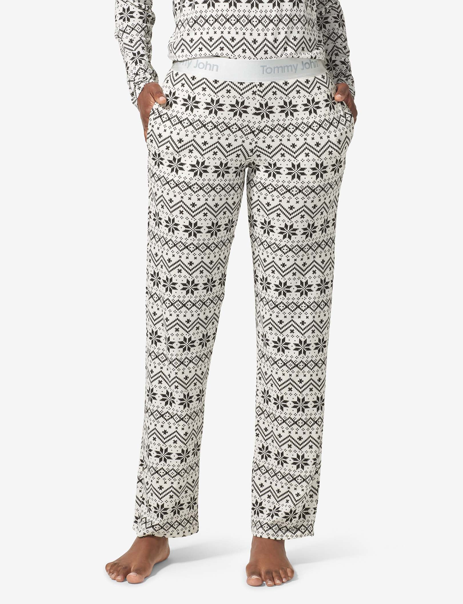 Women's Second Skin Sleep Pant::Coconut Milk Vintage Sweater