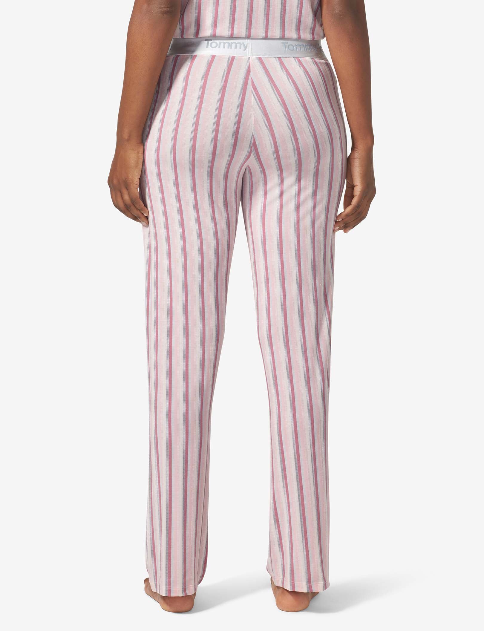 Women's Second Skin Sleep Pant::Foxglove Fringe Stripe