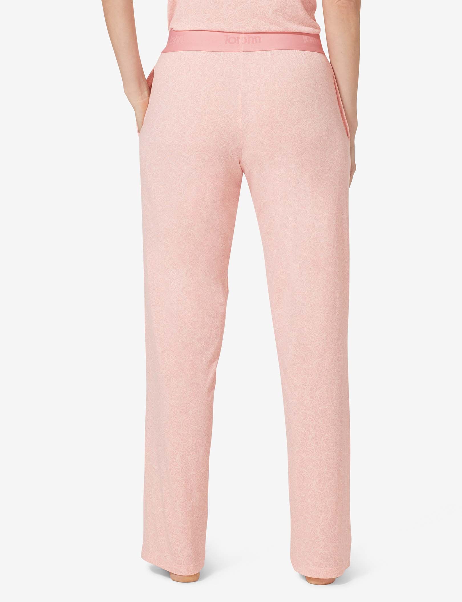 Women's Second Skin Sleep Pant::Gossamer Pink Rose