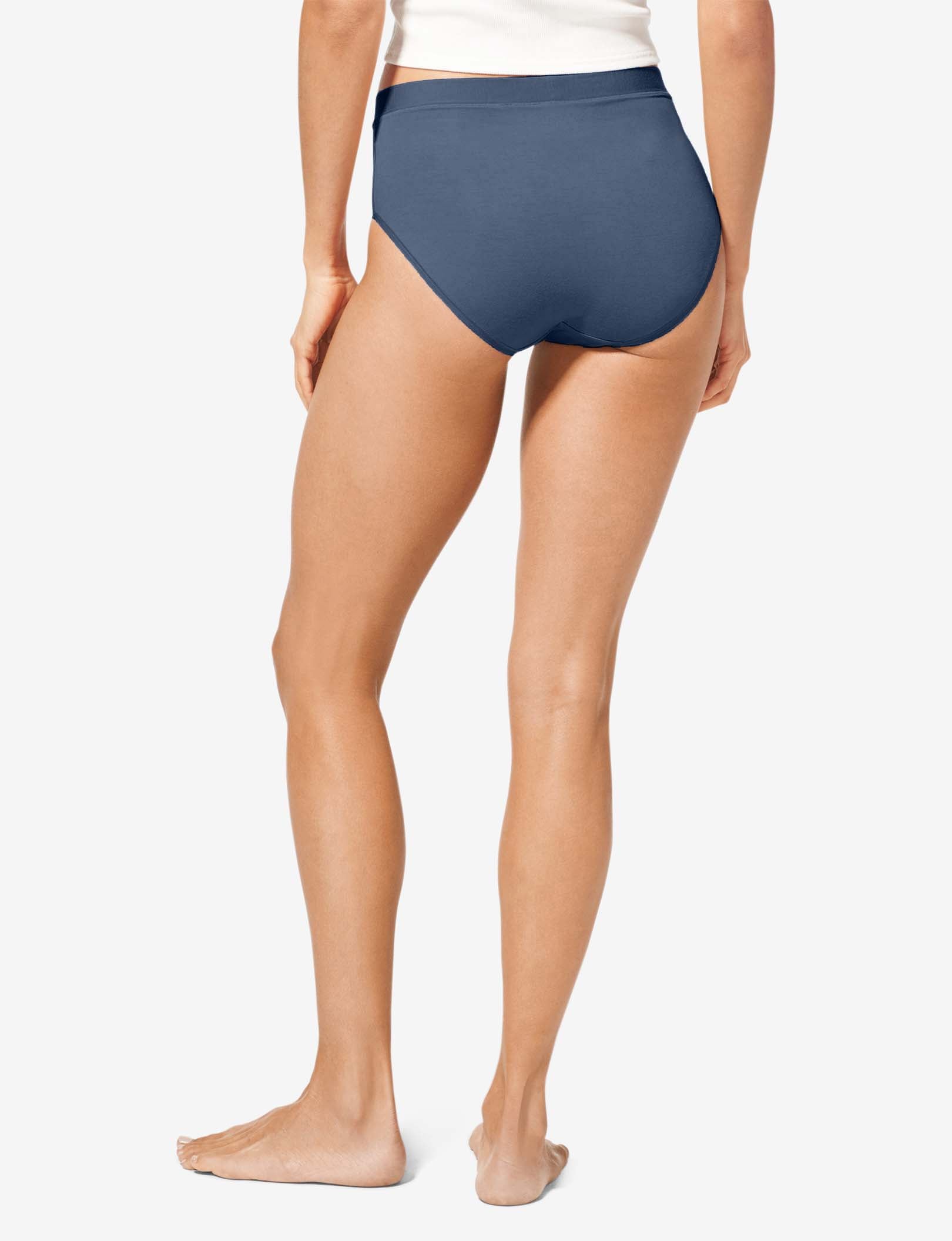 Women's Second Skin High Rise Brief::Bering Sea
