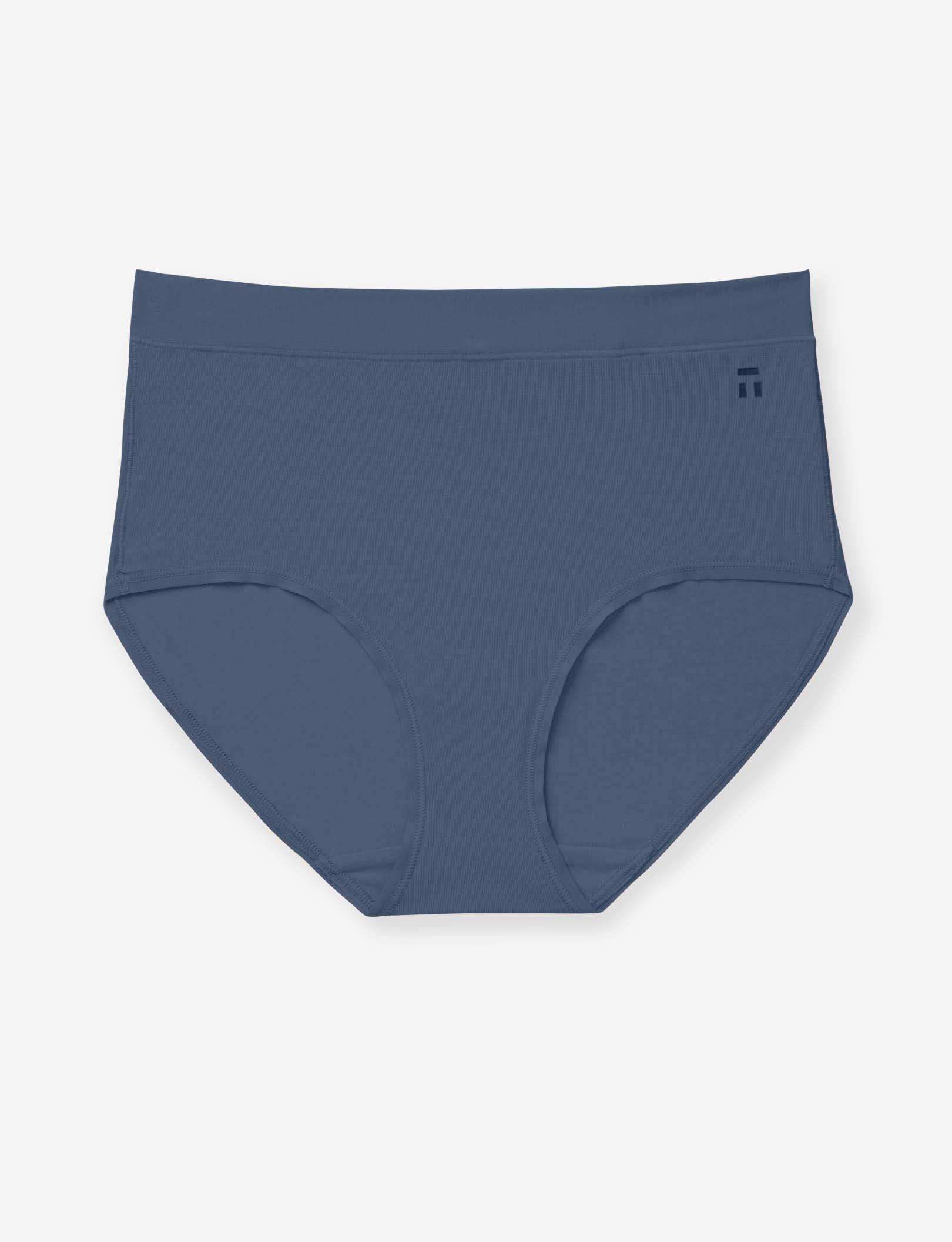 Women's Second Skin High Rise Brief::Bering Sea