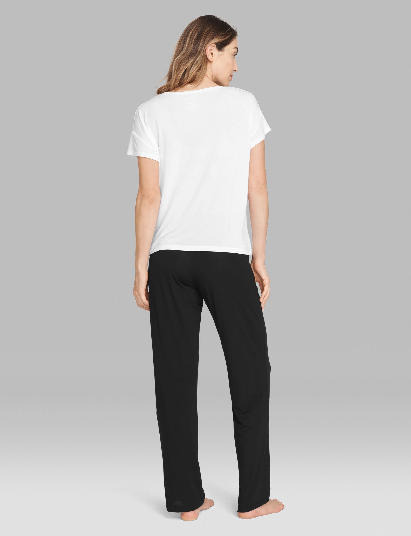 Women's Second Skin Sleep Tee::White