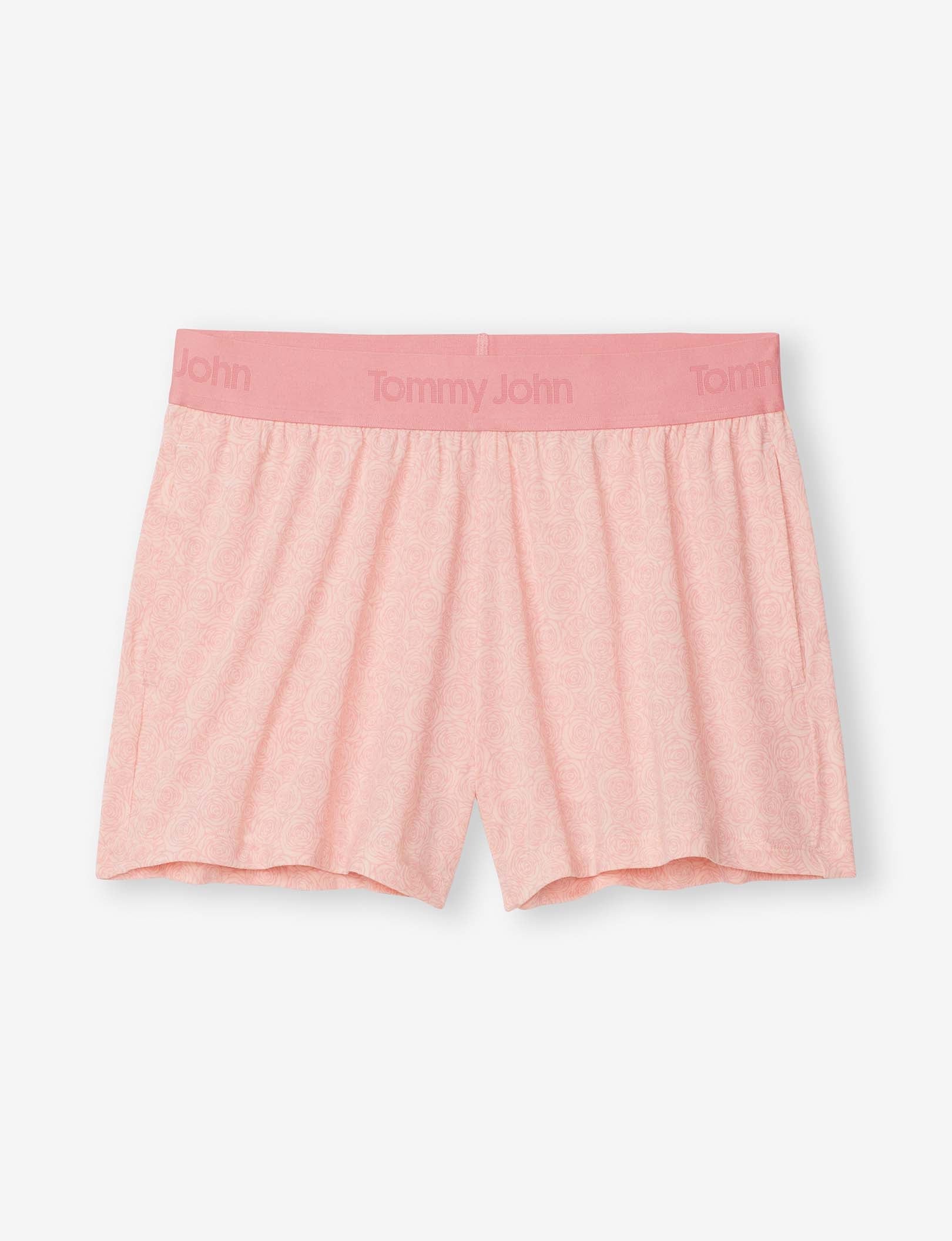 Women's Second Skin Sleep Short::Gossamer Pink Rose