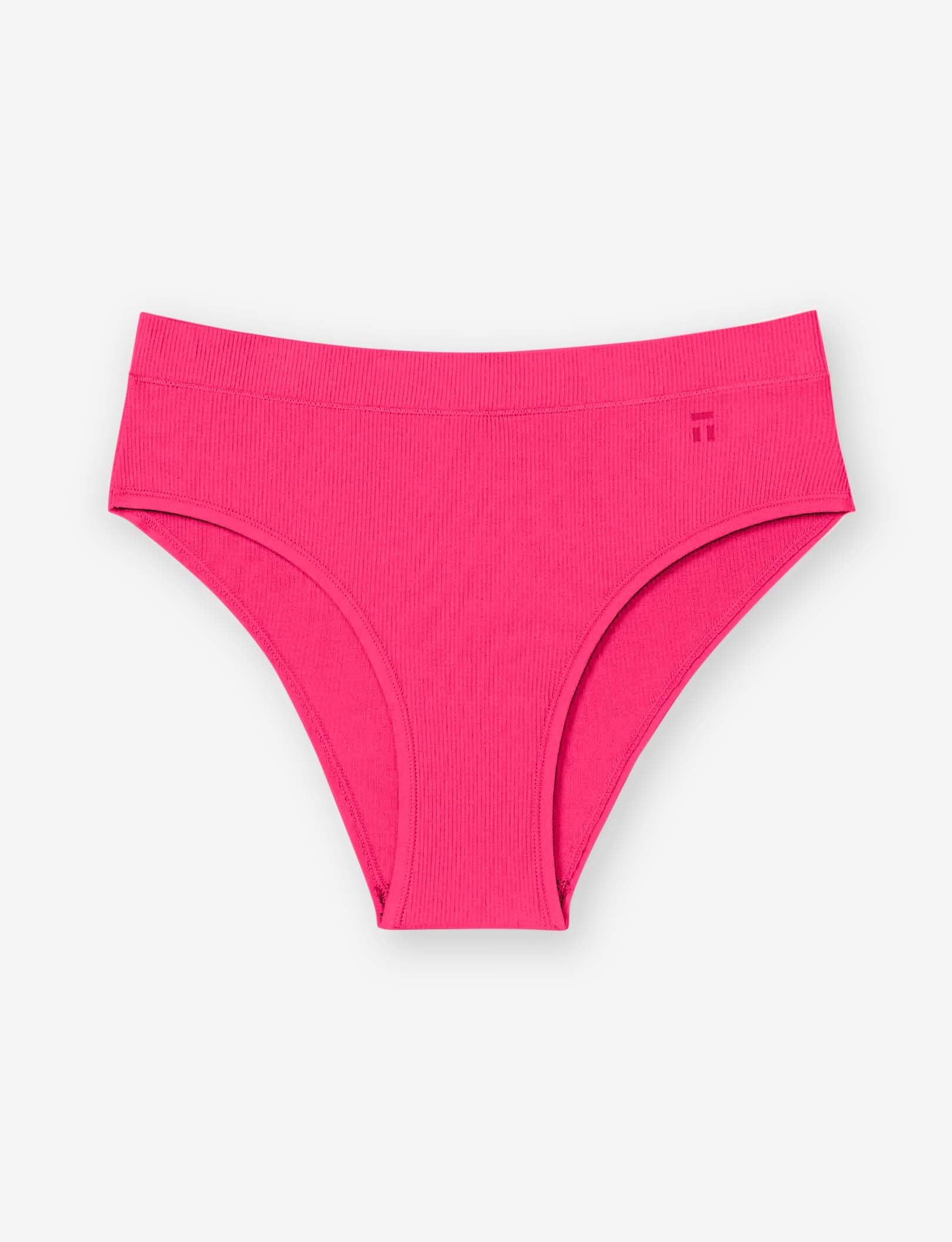 Women's Second Skin Cheeky, Micro Rib::Beetroot Purple Micro Rib
