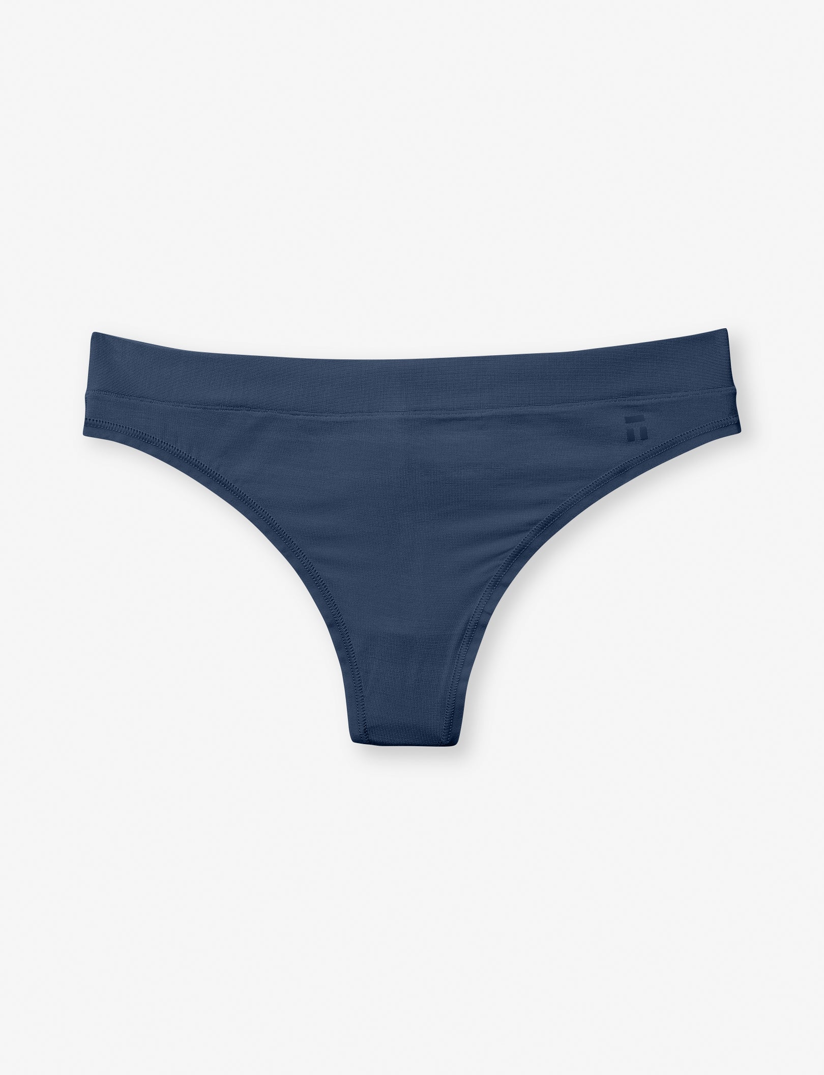 Women's Second Skin Thong::Dress Blues