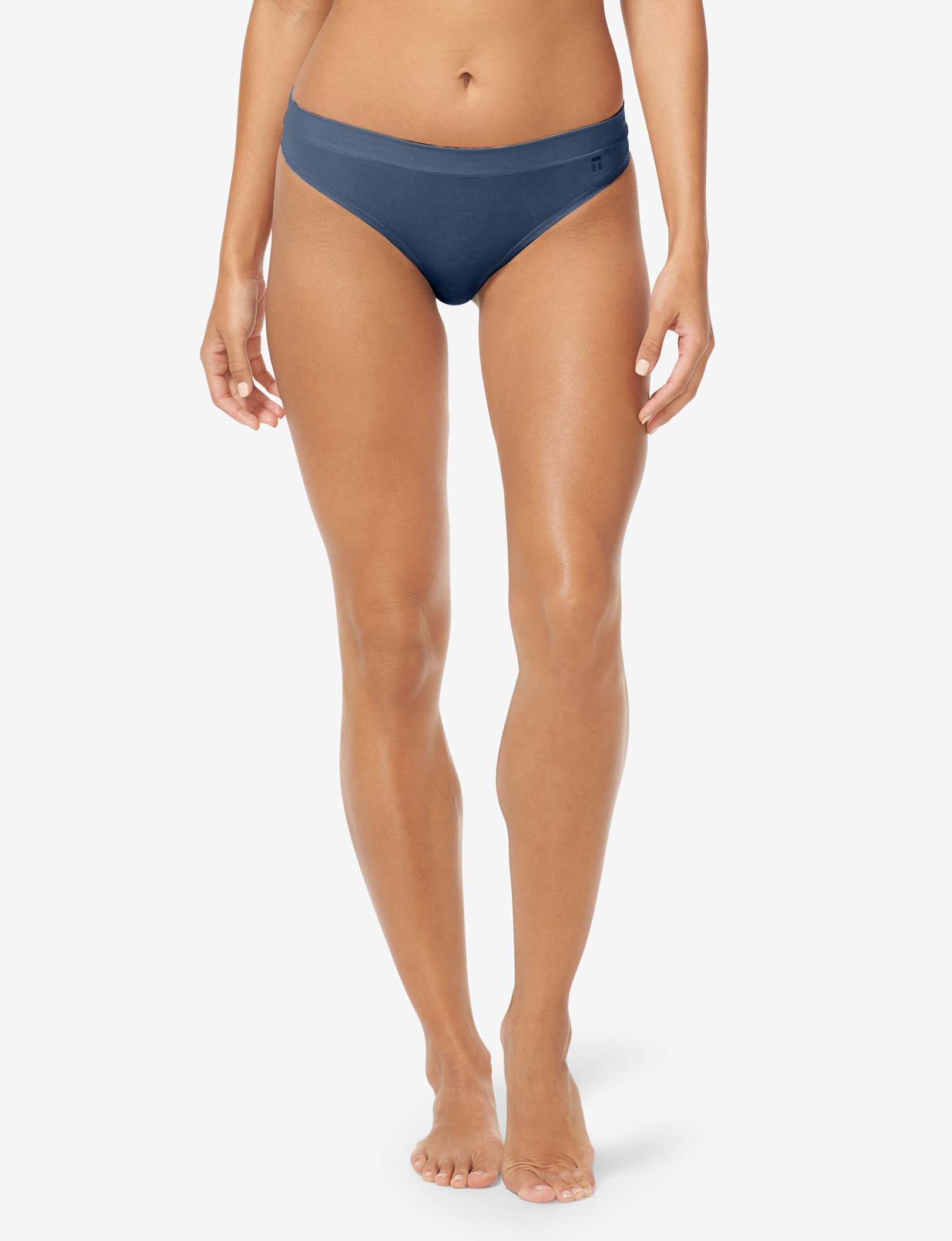 Women's Second Skin Thong::Bering Sea
