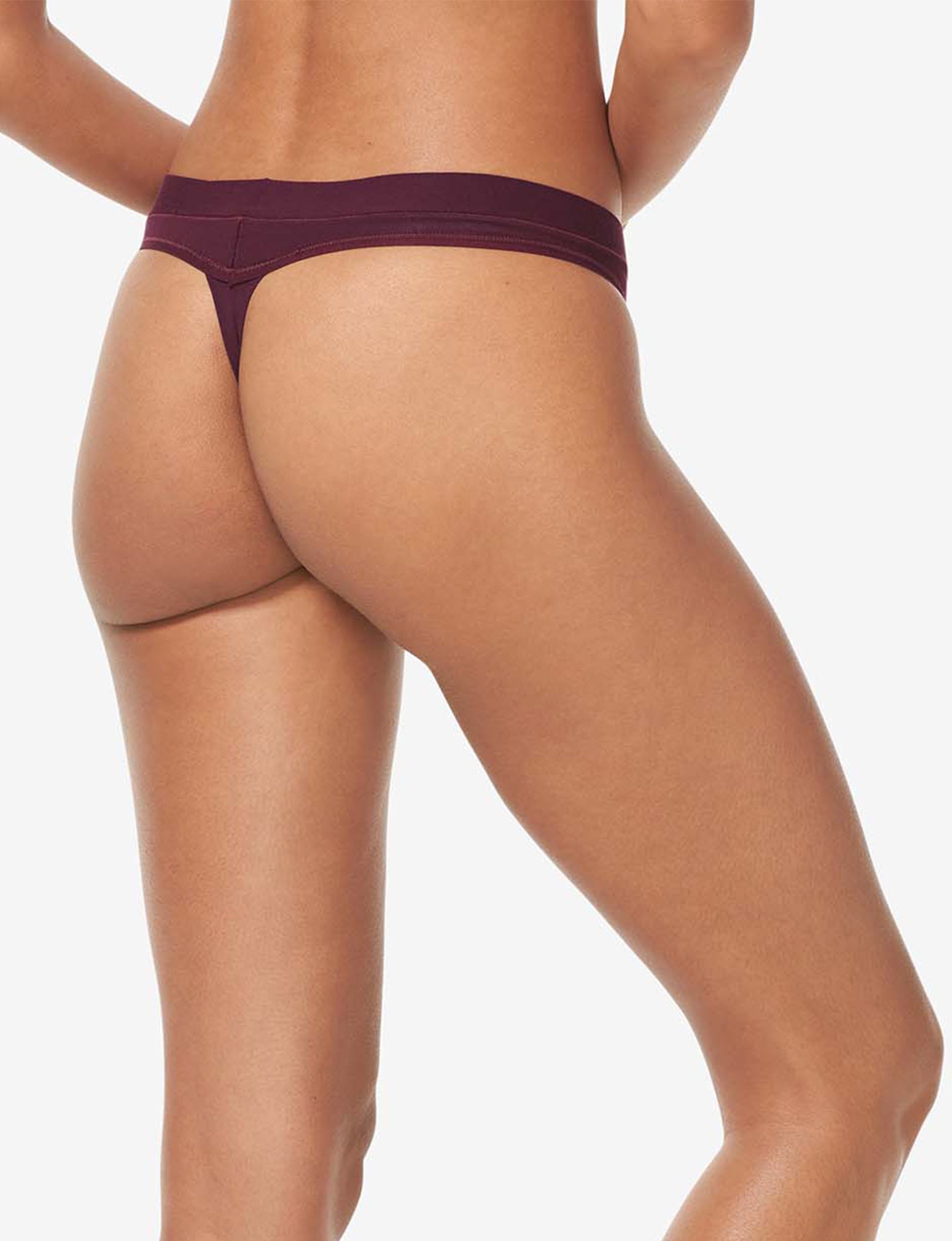 Women's Second Skin Thong::Winetasting