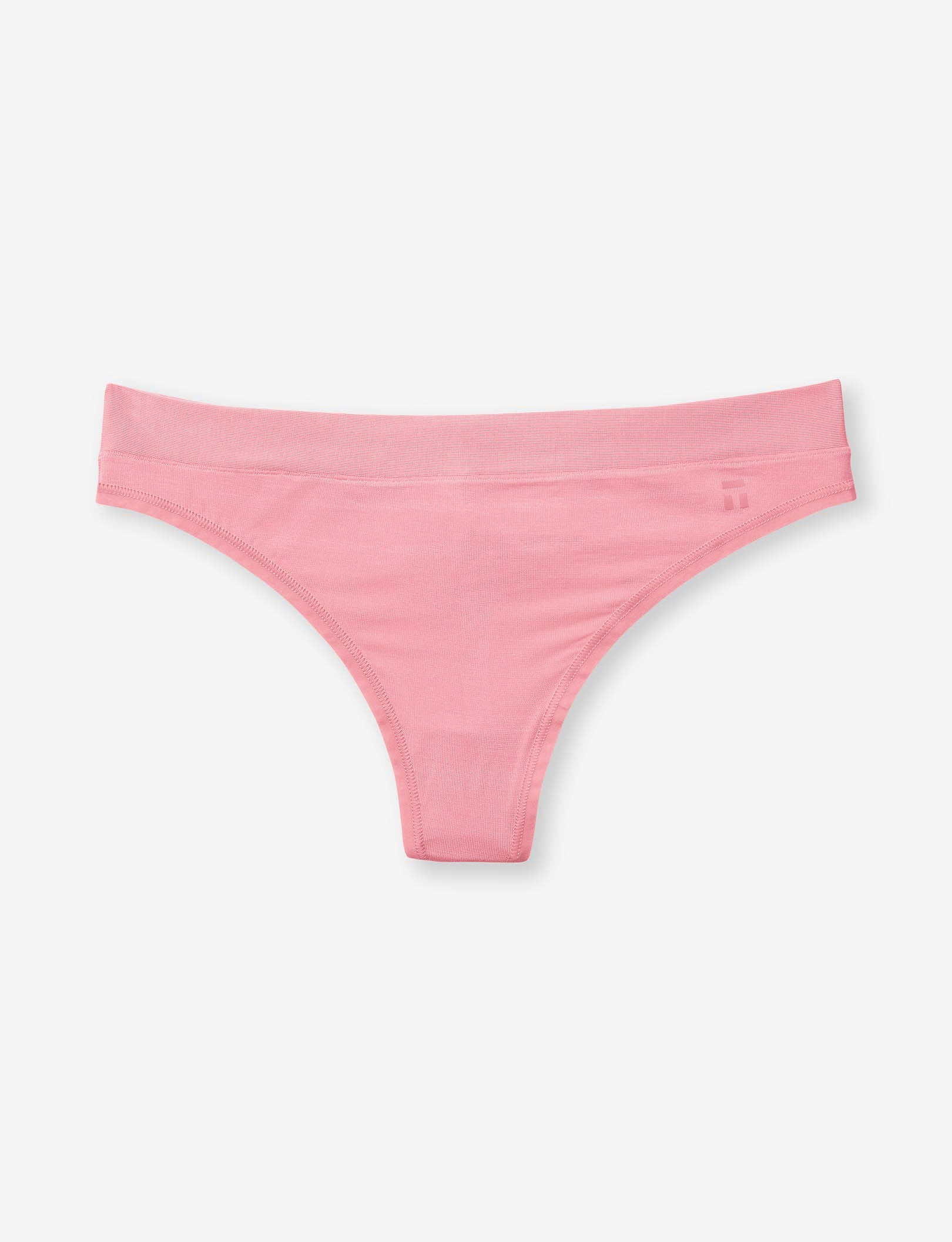 Women's Second Skin Thong::Geranium Pink
