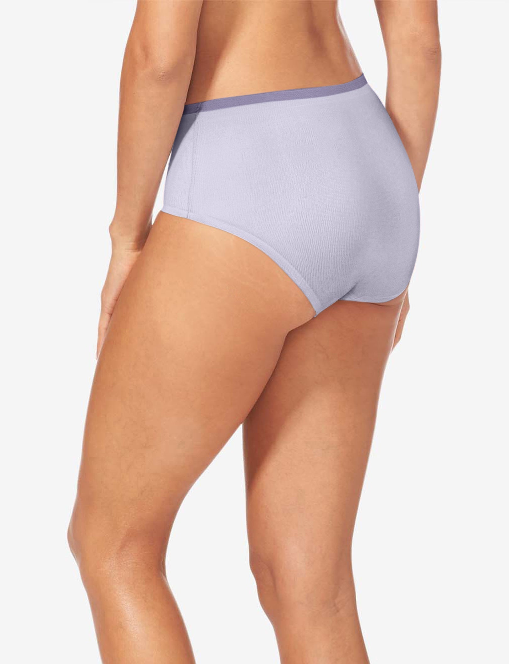 Women's Air High Rise Brief::Purple Heather