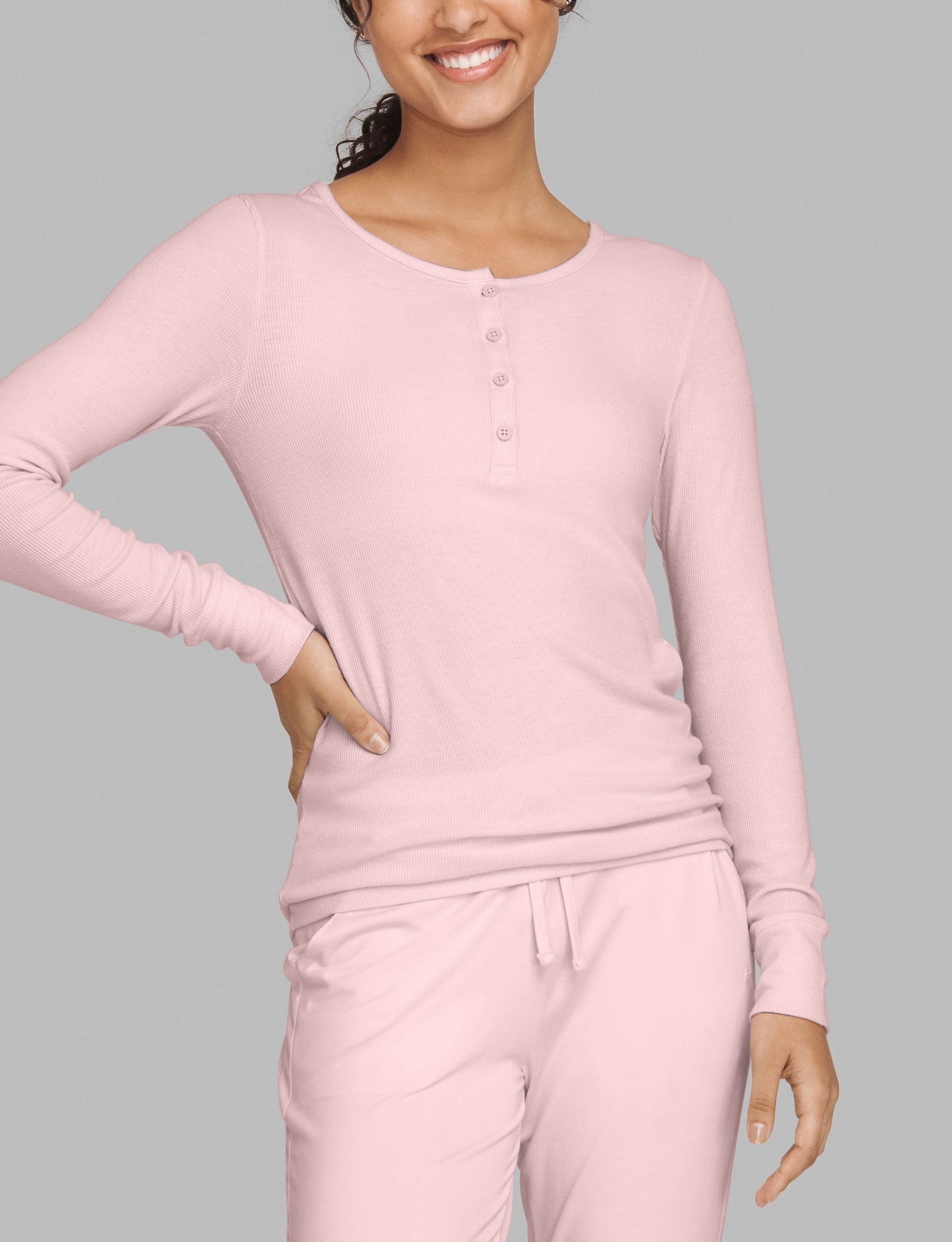Women's Lounge Henley::Barely There