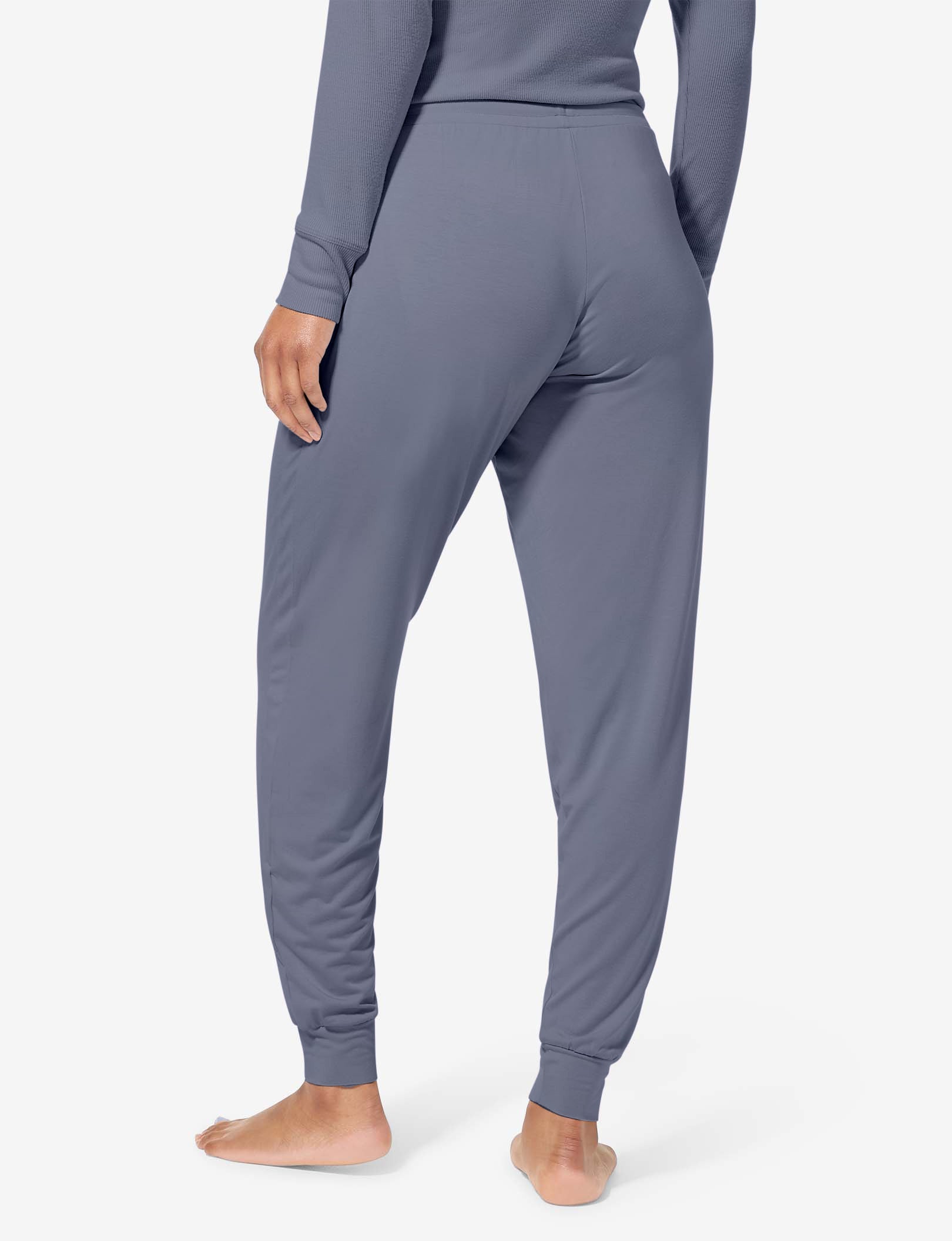 Women's Lounge Jogger::Folkstone Gray