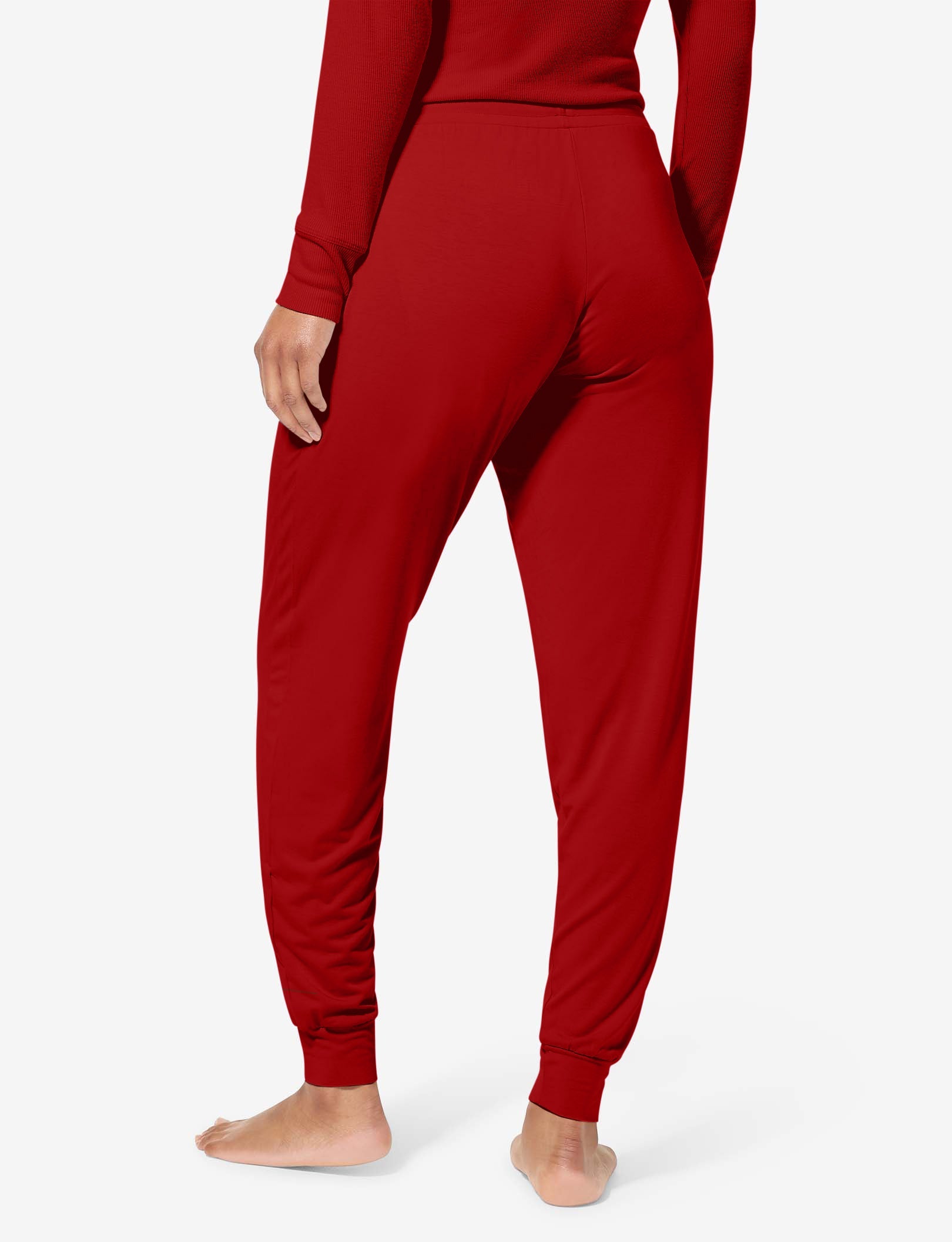 Women's Lounge Jogger::Red Dahlia