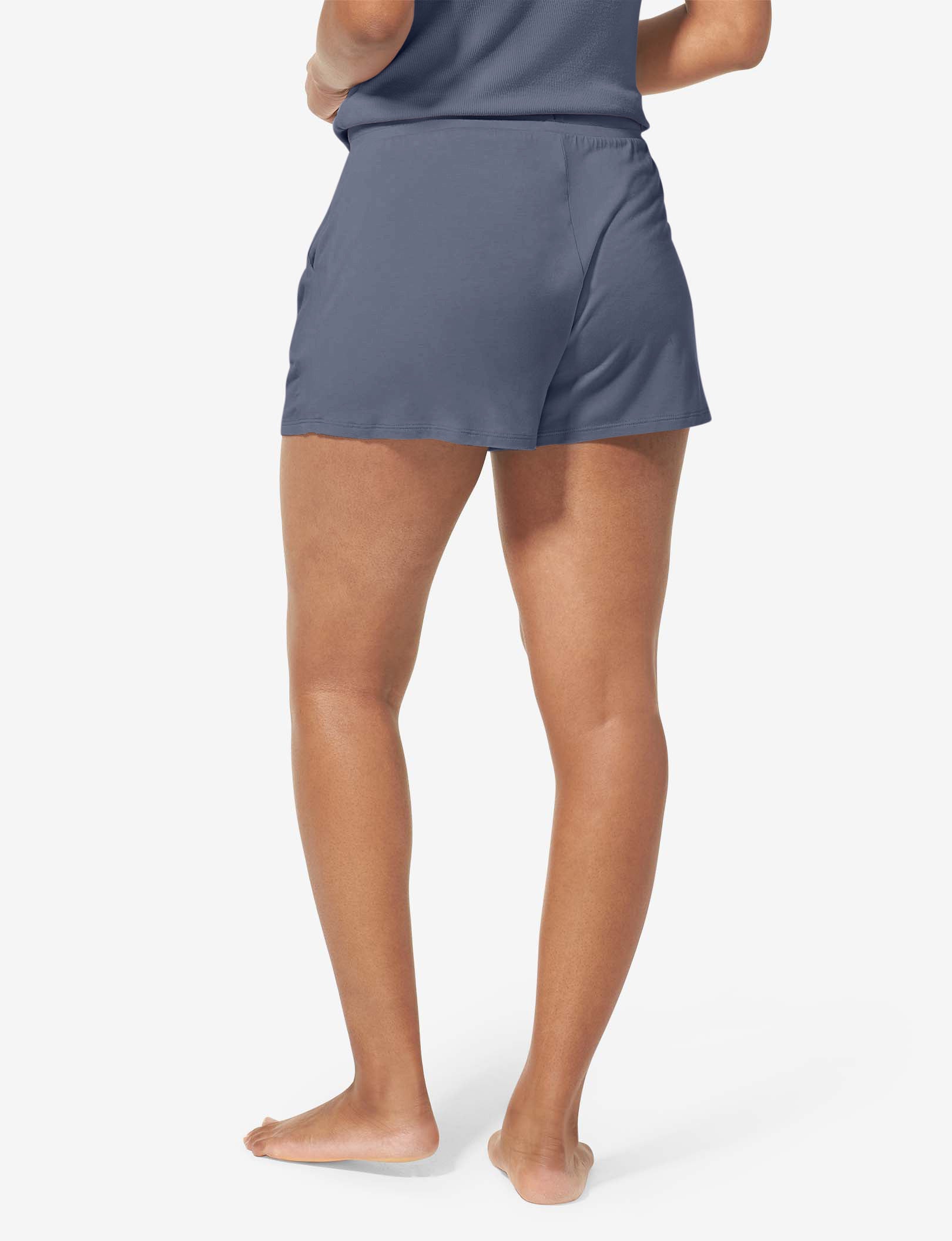 Women's Lounge Short::Folkstone Gray