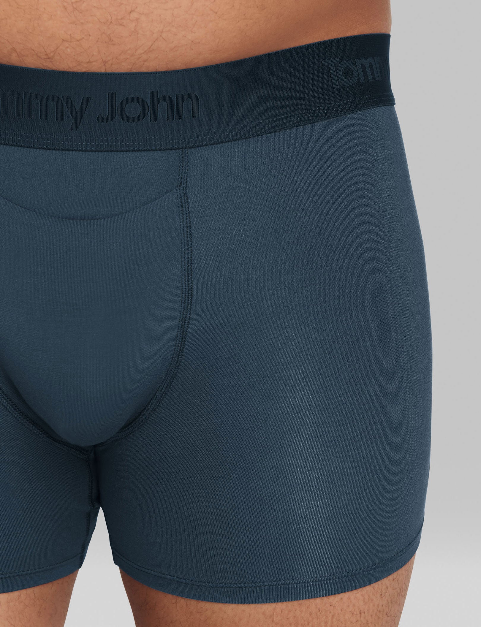 Second Skin Trunk 4" (3 Pack)::Dress Blues/Turbulence Grey/Black