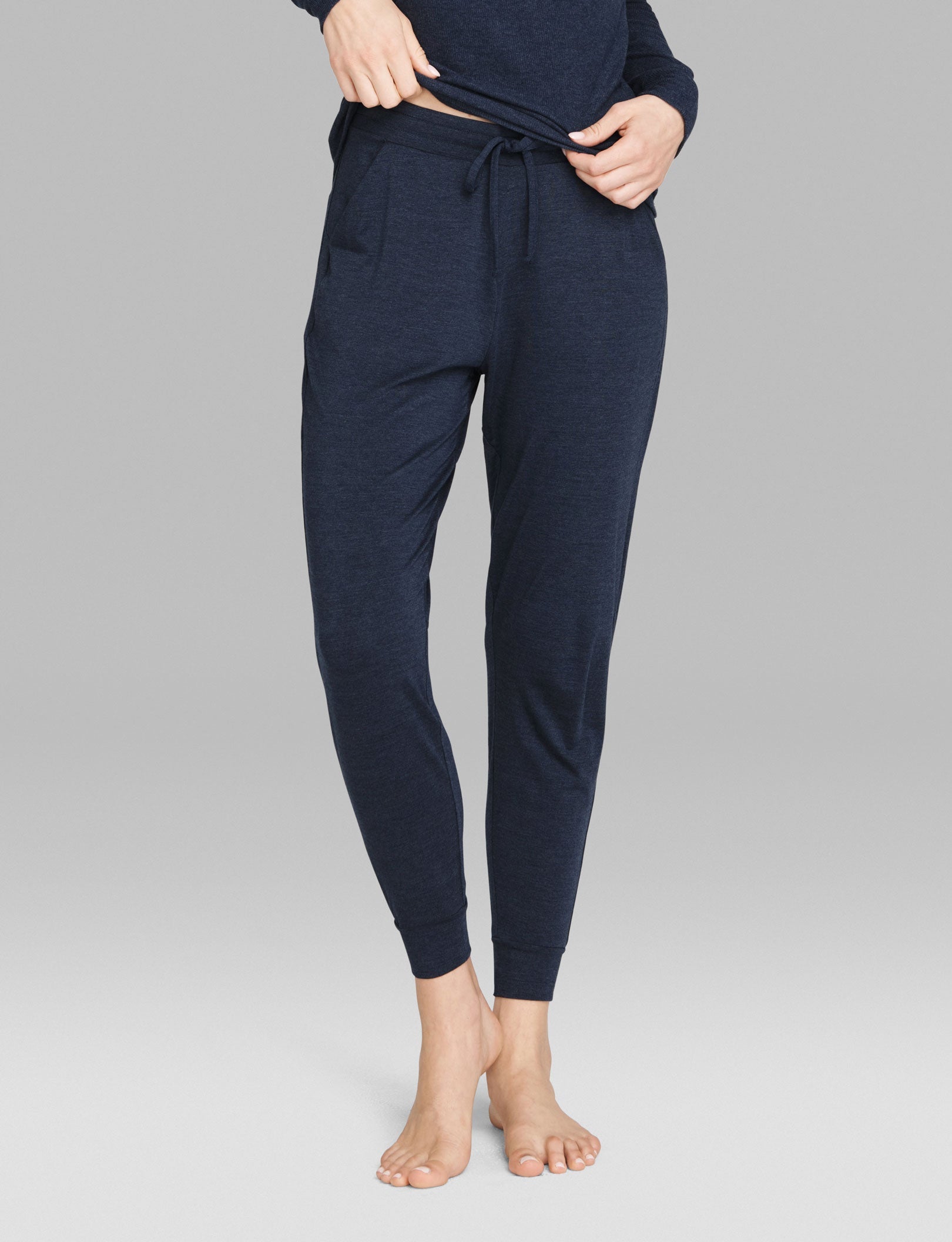 Women's Lounge Jogger::Dress Blues Heather
