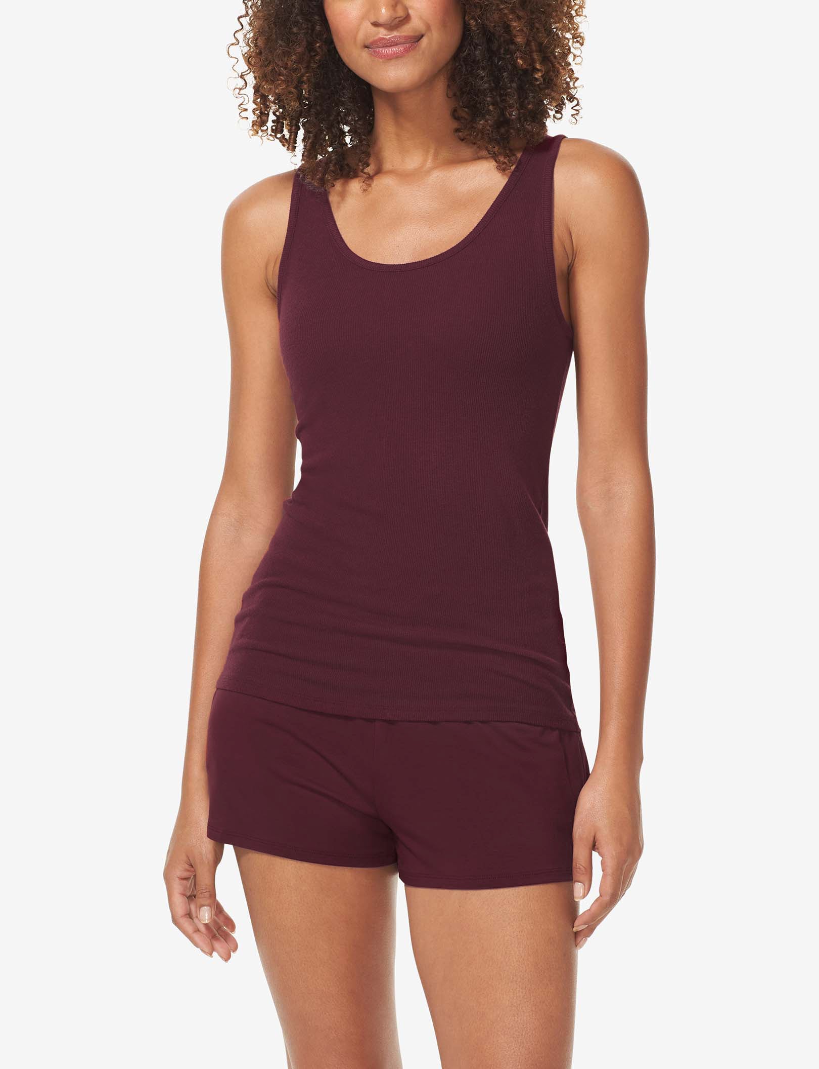 Women's Lounge Scoop or V-Neck Tank::Winetasting