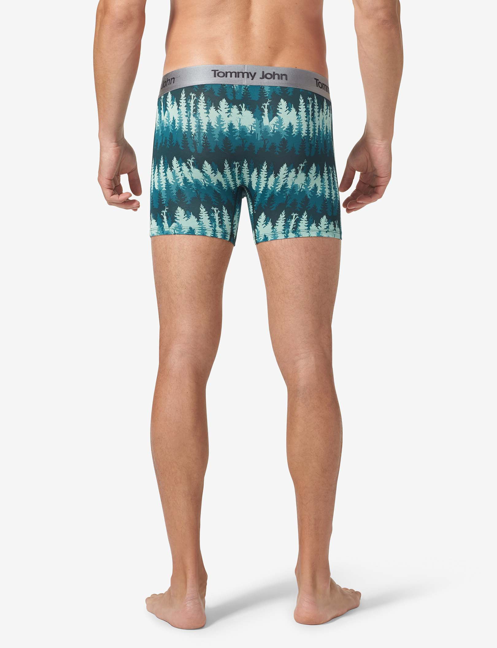 Second Skin Trunk 4"::Green Treeline Print