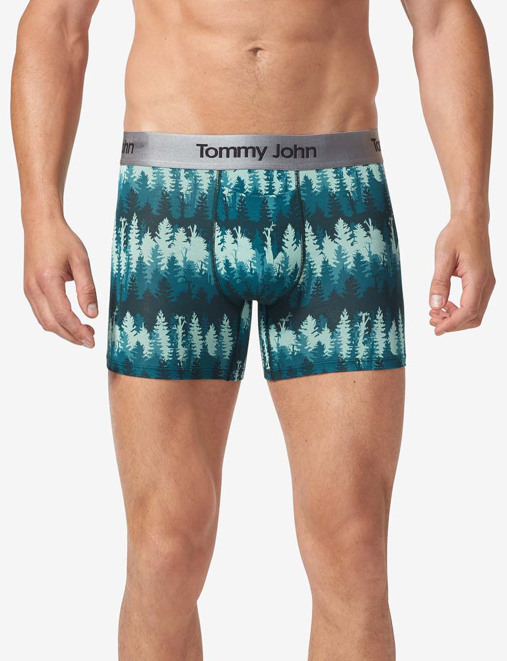 Second Skin Trunk 4"::Green Treeline Print