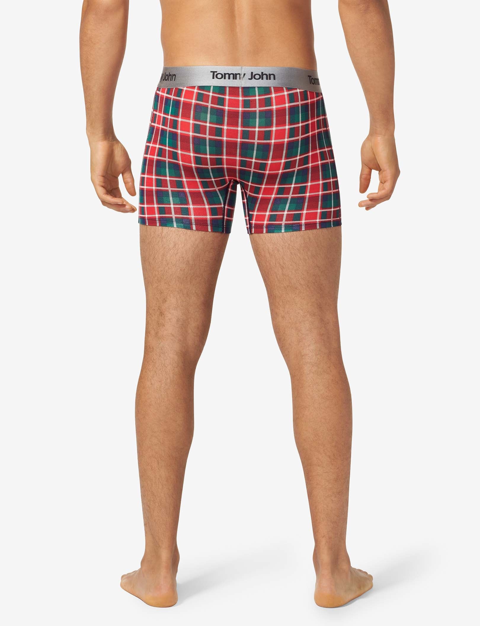 Second Skin Trunk 4"::Haute Red Plaid