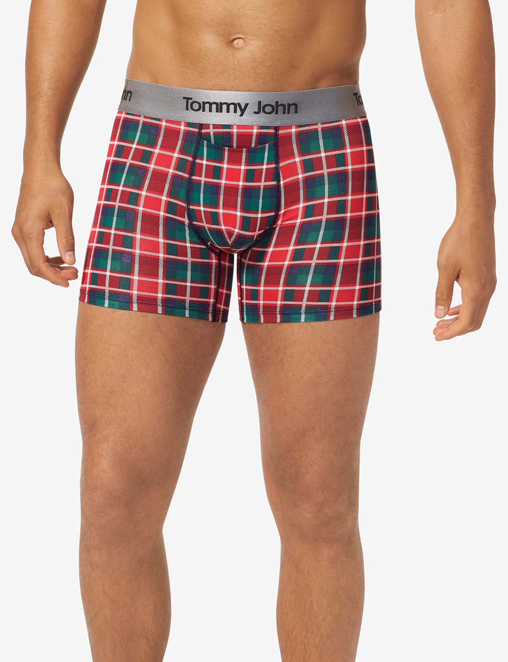 Second Skin Trunk 4"::Haute Red Plaid