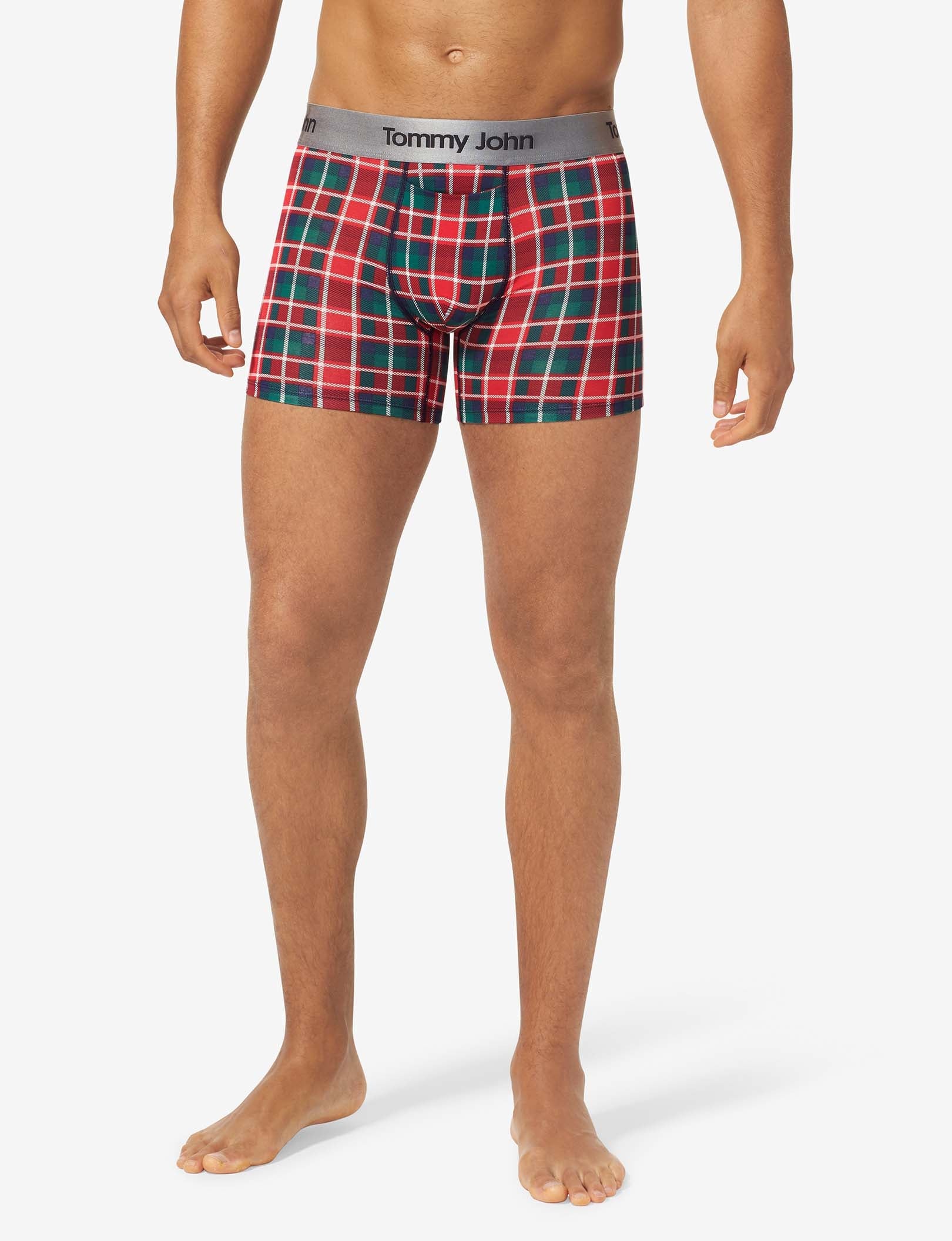 Second Skin Trunk 4"::Haute Red Plaid