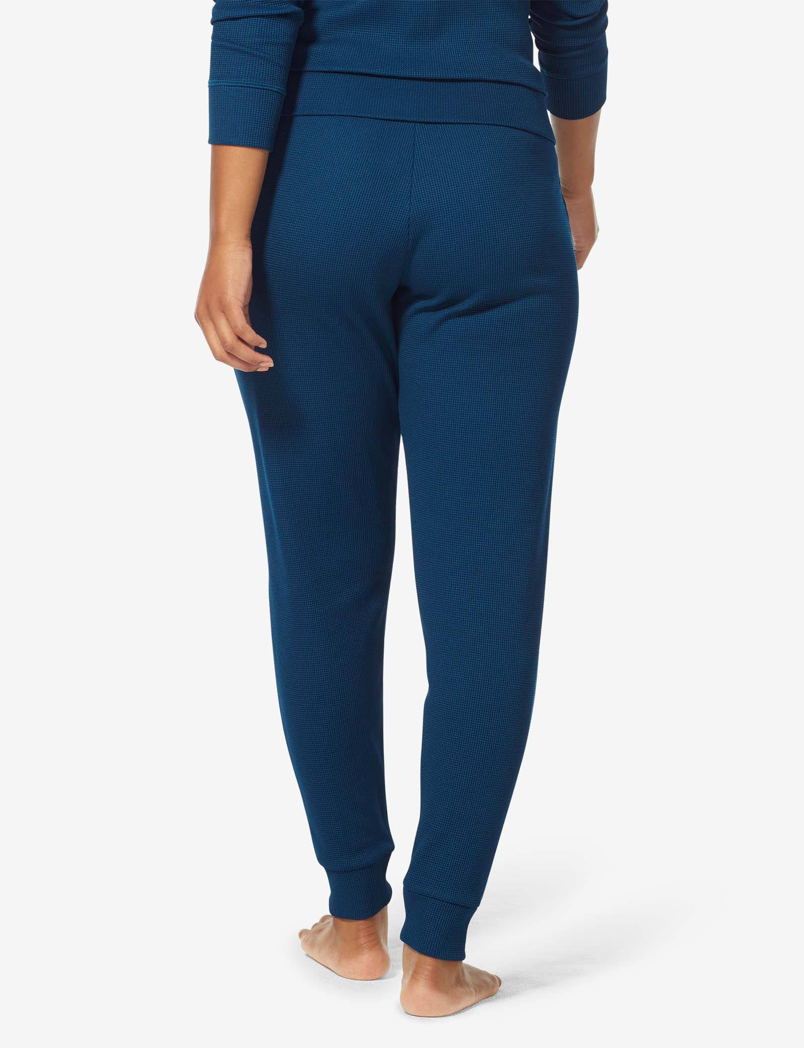 Women's Waffle Lounge Jogger::Gibraltar Sea