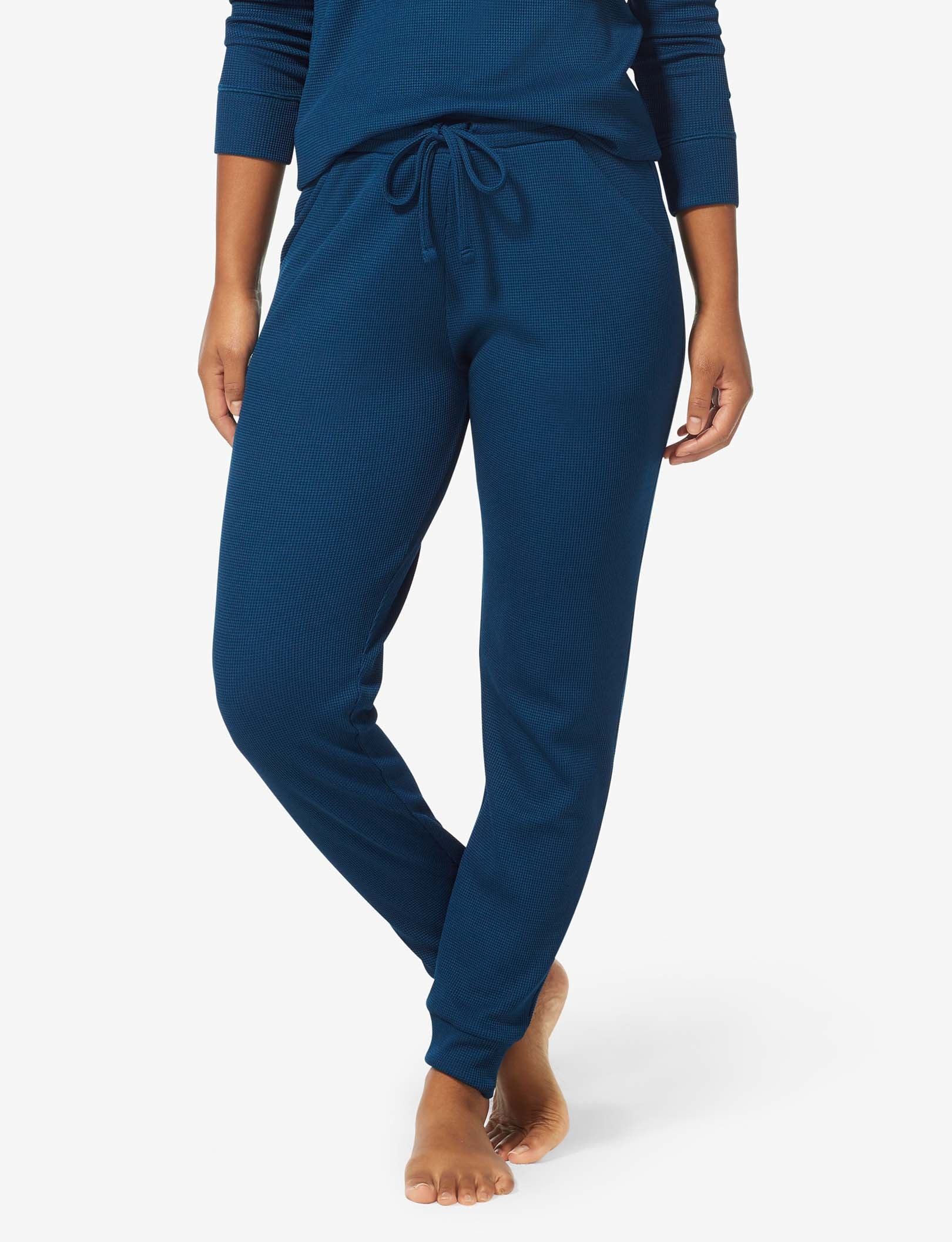 Women's Waffle Lounge Jogger::Gibraltar Sea