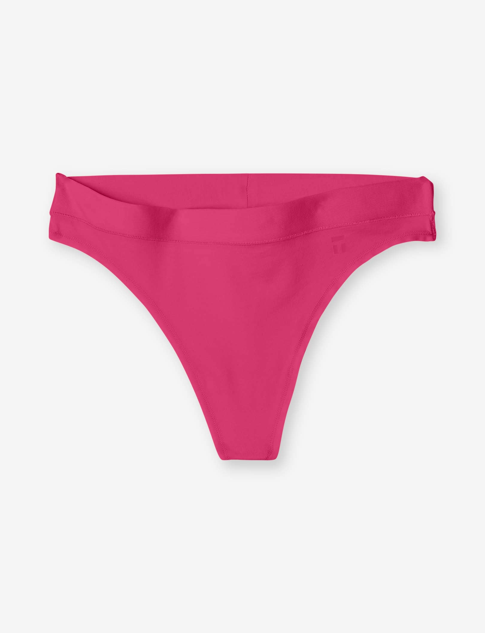 Women's Cool Cotton Thong::Raspberry Sorbet