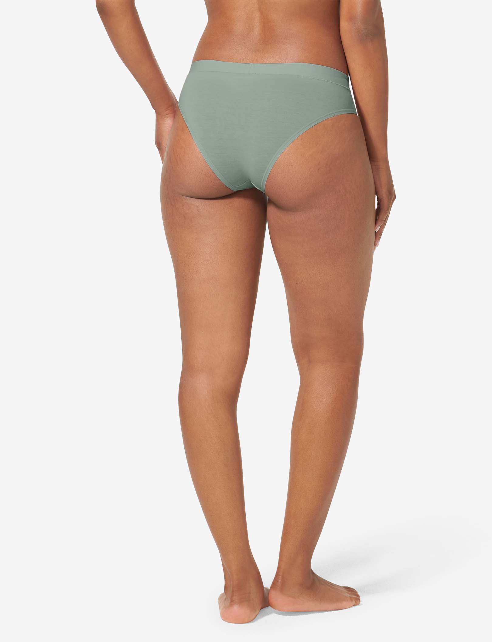 Women's Cool Cotton Cheeky::Lily Pad