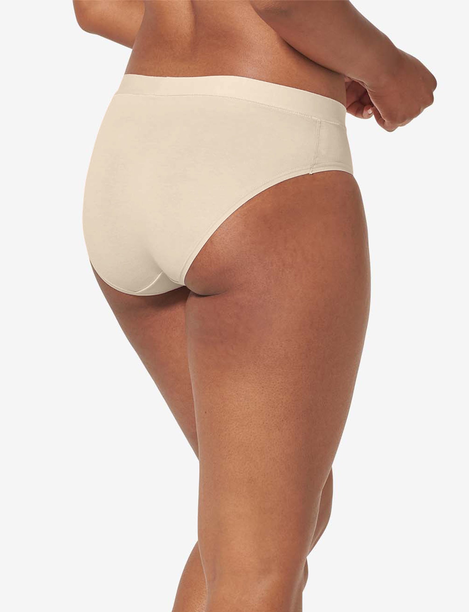 Women's Cool Cotton Brief::Parchment