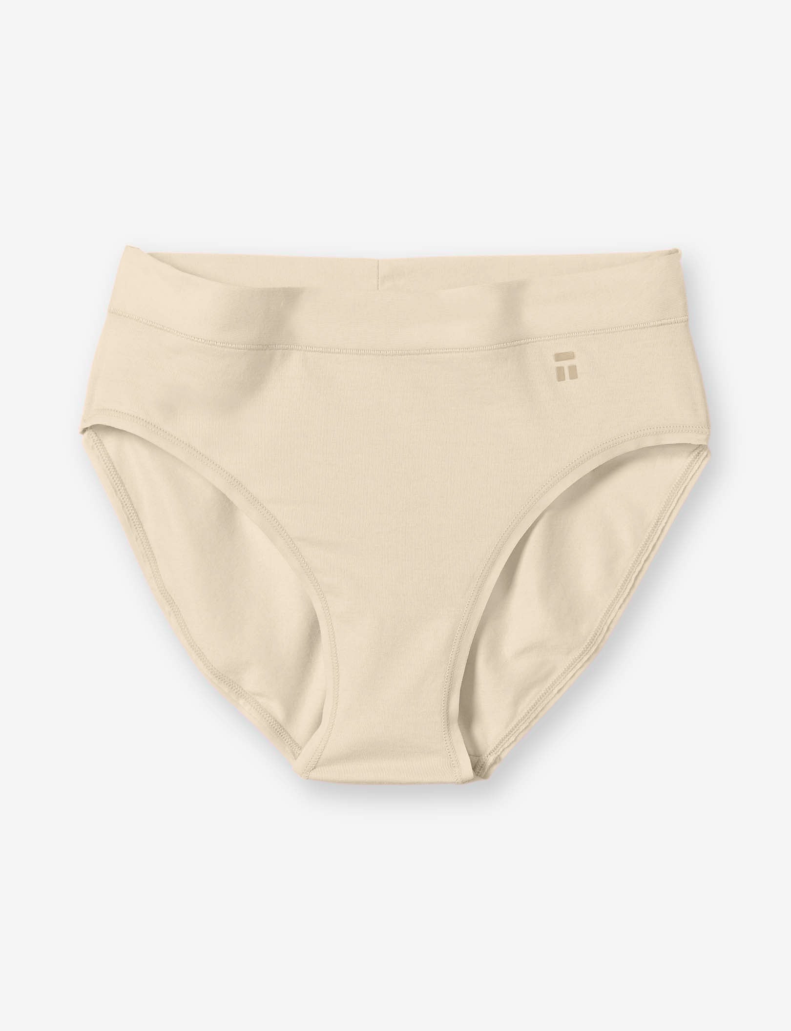 Women's Cool Cotton Brief::Pastel Rose Tan