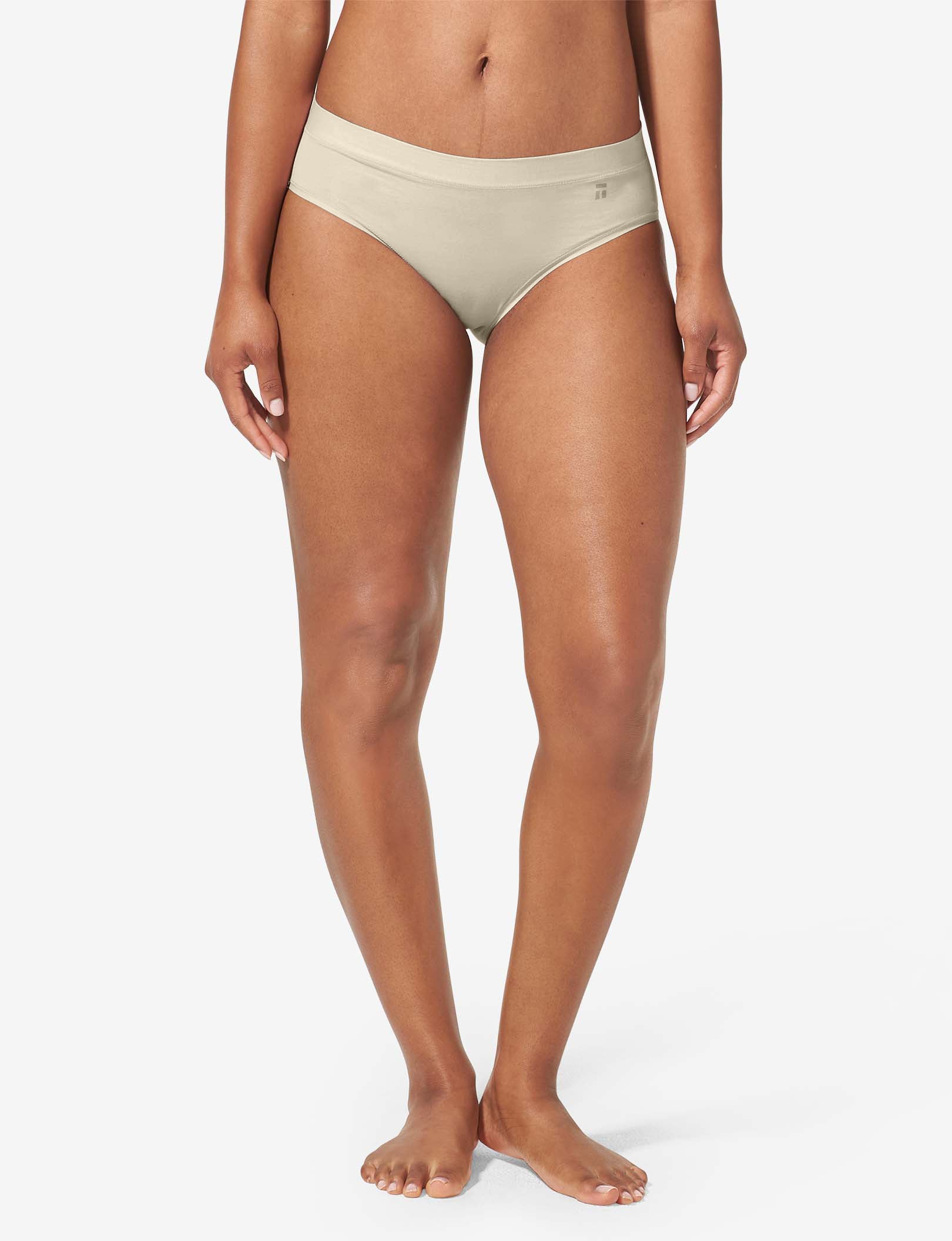 Women's Cool Cotton Brief::Parchment