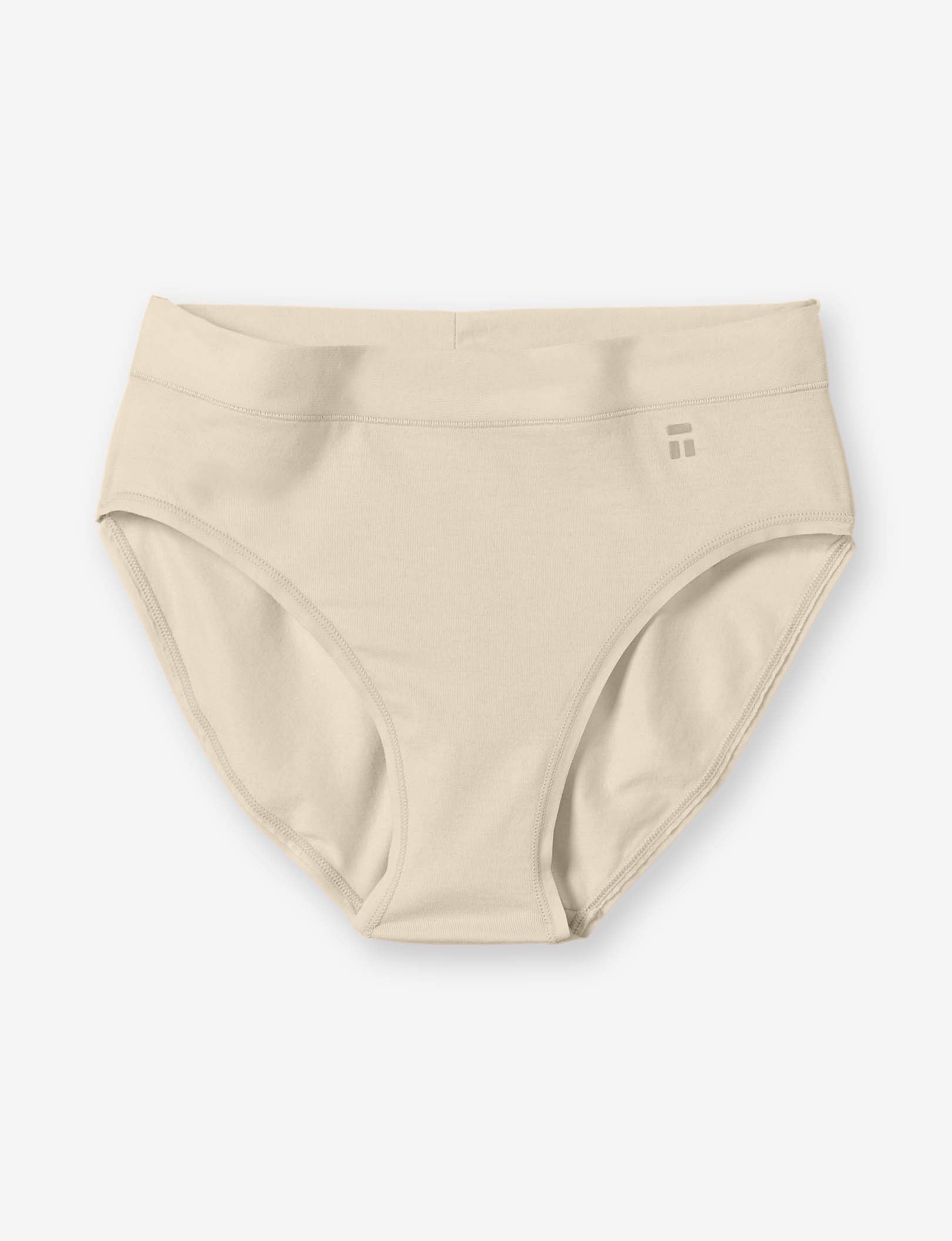 Women's Cool Cotton Brief::Parchment