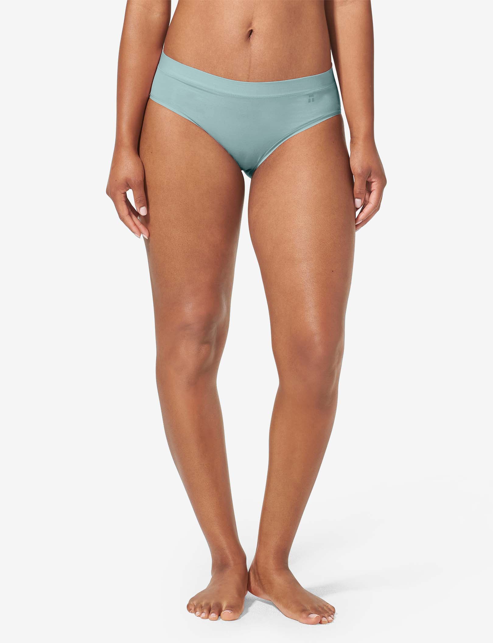 Women's Cool Cotton Brief::Blue Haze