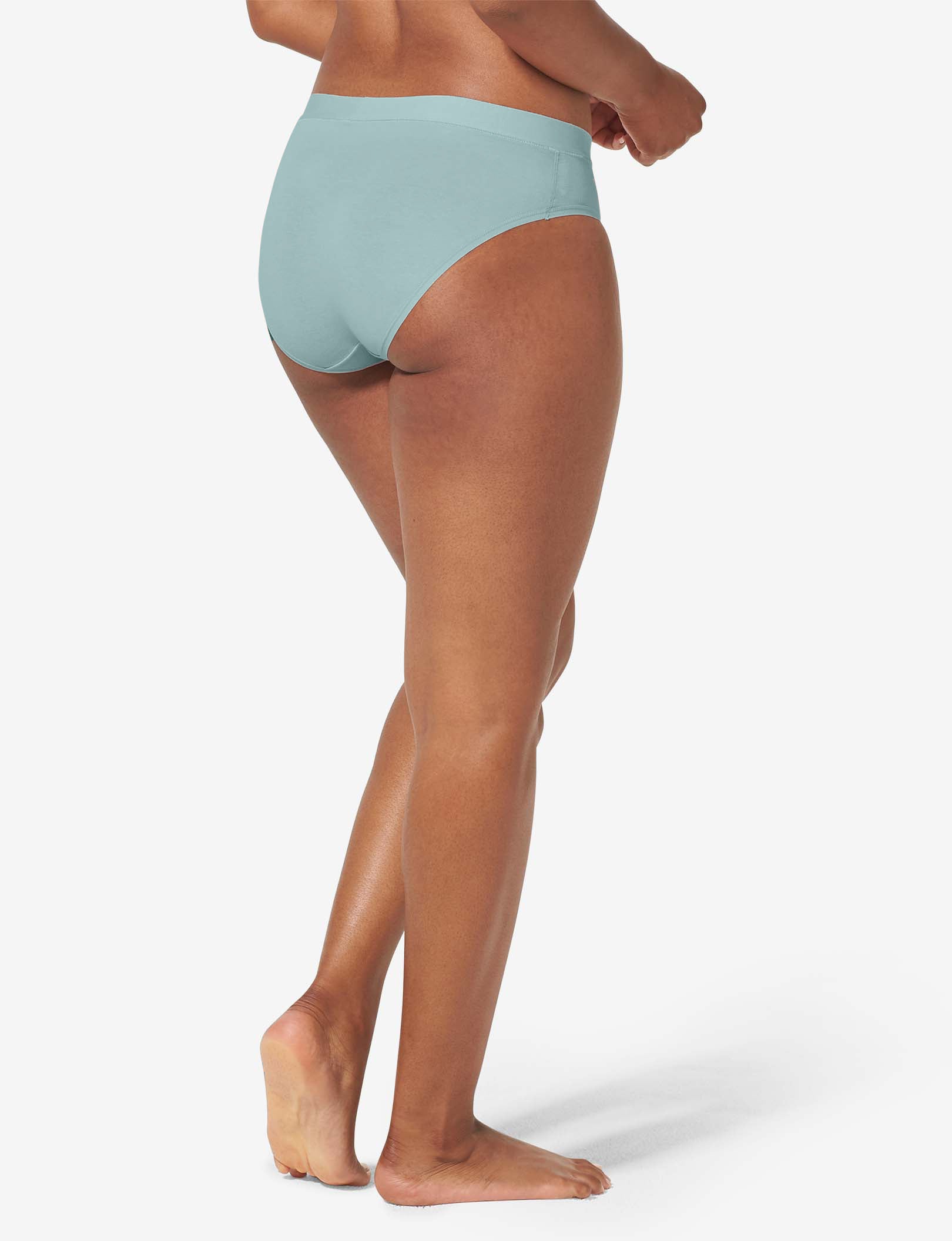 Women's Cool Cotton Brief::Blue Haze