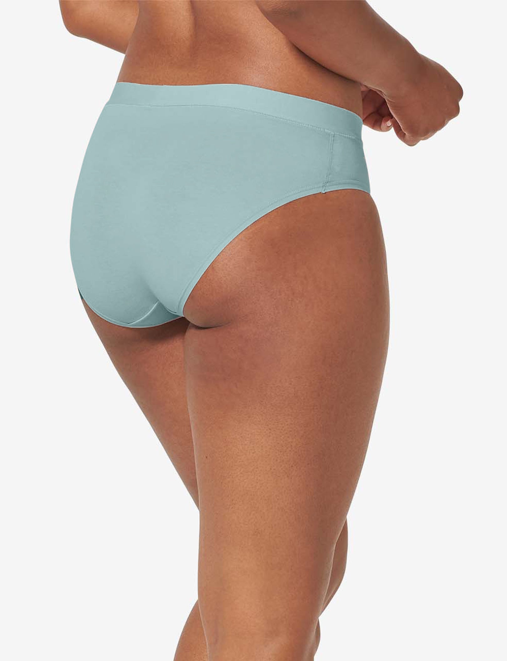 Women's Cool Cotton Brief::Blue Haze