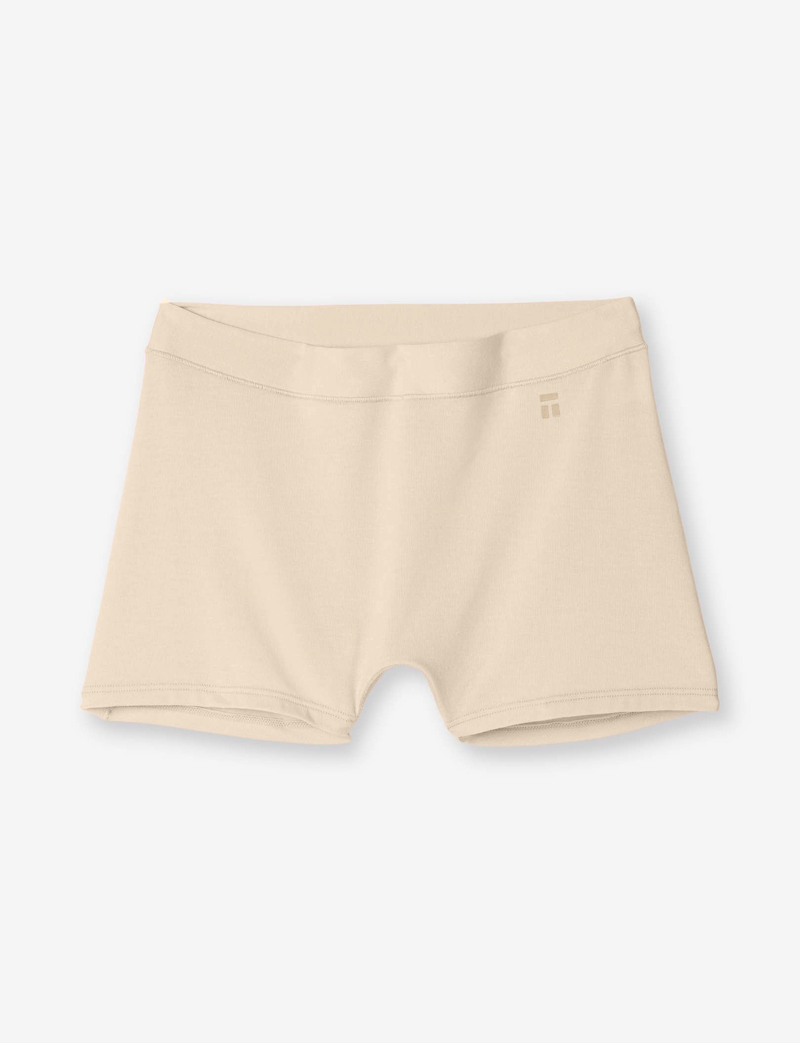 Women's Cool Cotton Boyshort::Pastel Rose Tan