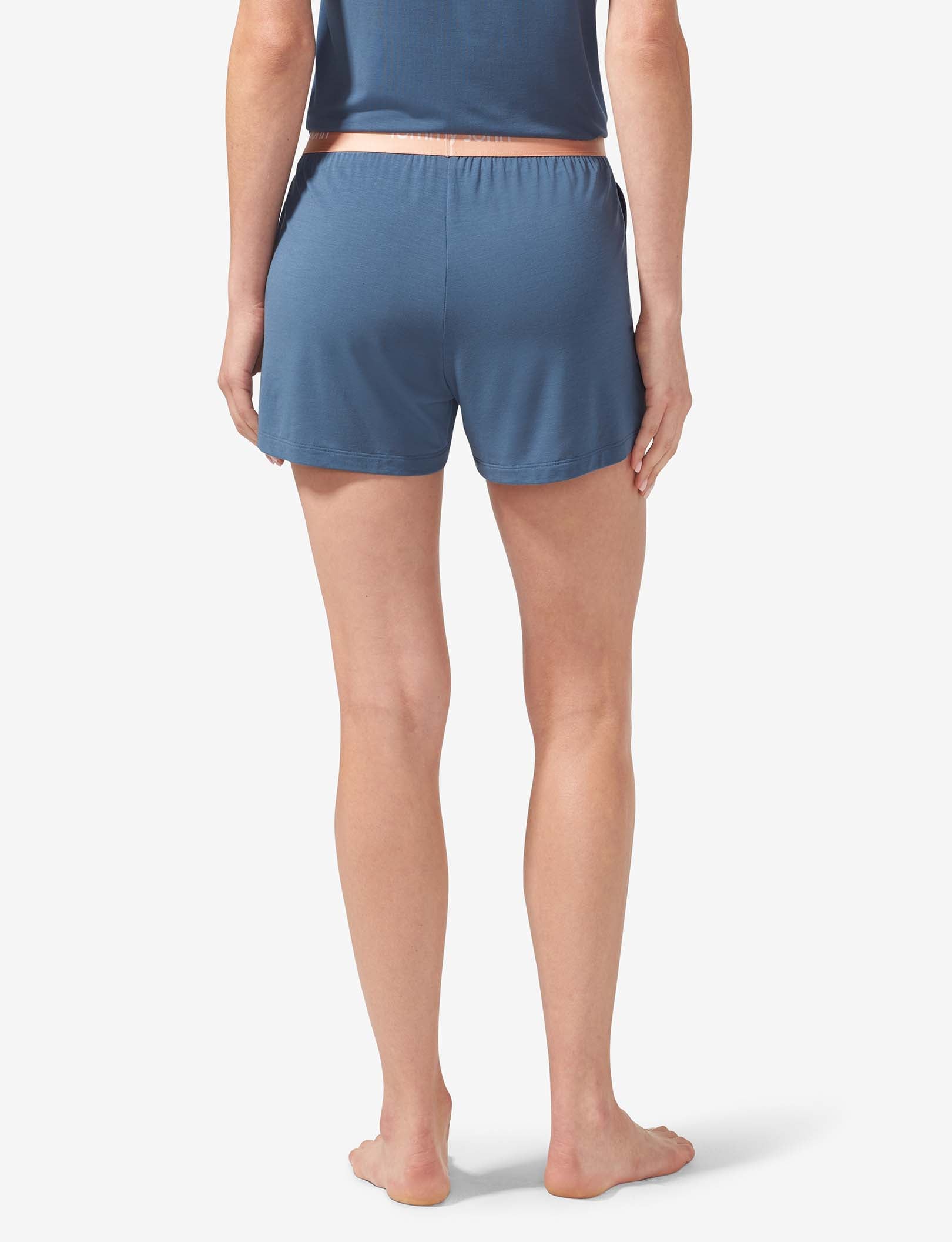 Women's Second Skin Sleep Short::Bering Sea