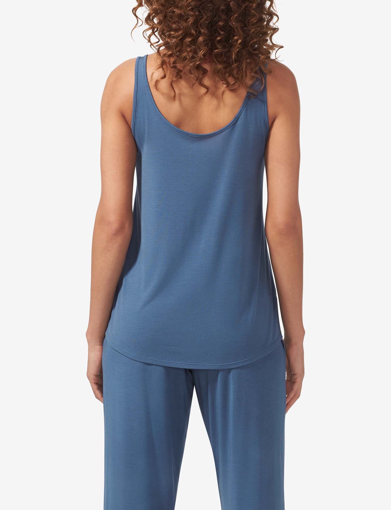 Women's Second Skin Sleep Tank::Bering Sea